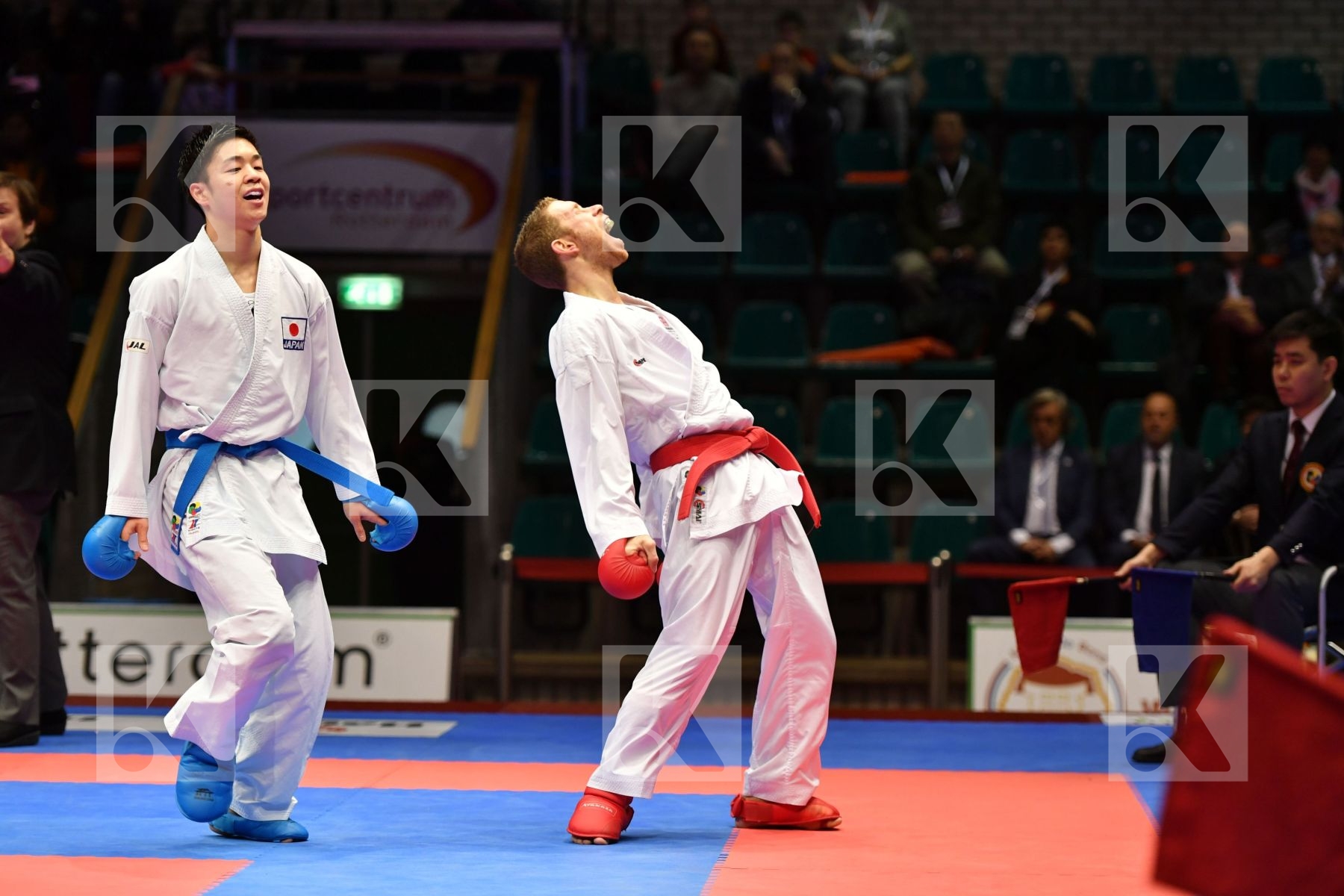 Belgium Dasoul Michael Japan Male kumite -60 kg Sago Naoto
