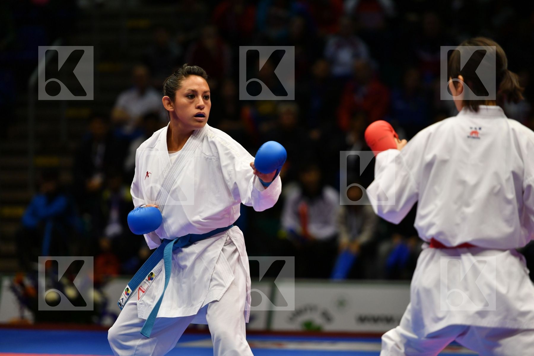 Bruna Gabriela Chile China Female kumite -50 kg Li Ranran