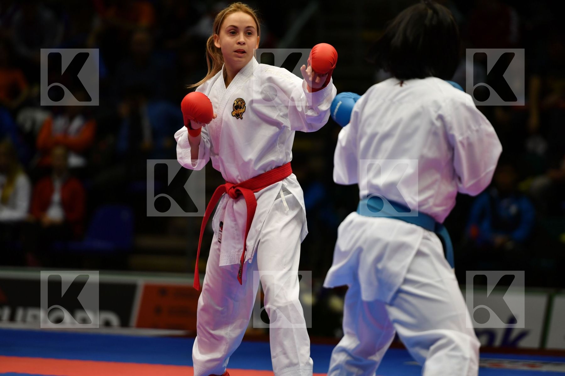 Chegolya Anna Chinese taipei Female kumite -50 kg Gu Shiau-shuan