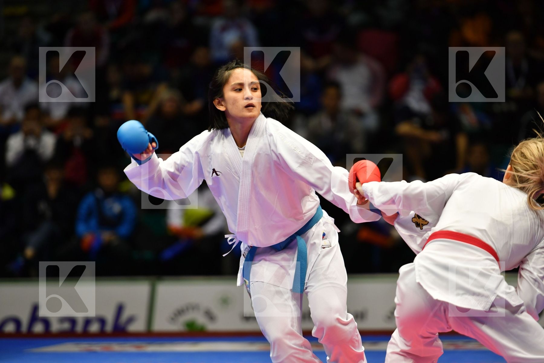 Chegolya Anna Chinese taipei Female kumite -50 kg Gu Shiau-shuan