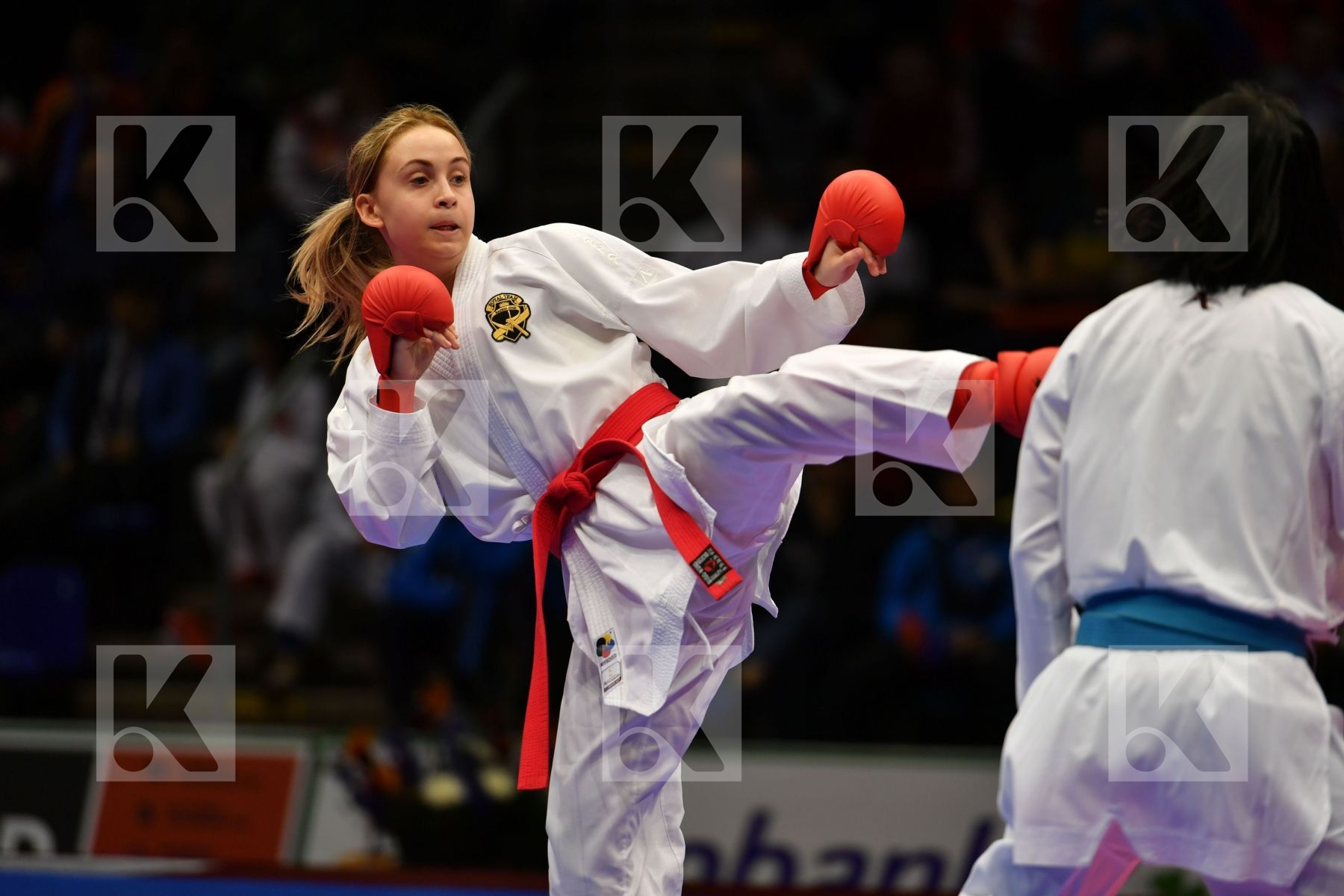 Chegolya Anna Chinese taipei Female kumite -50 kg Gu Shiau-shuan