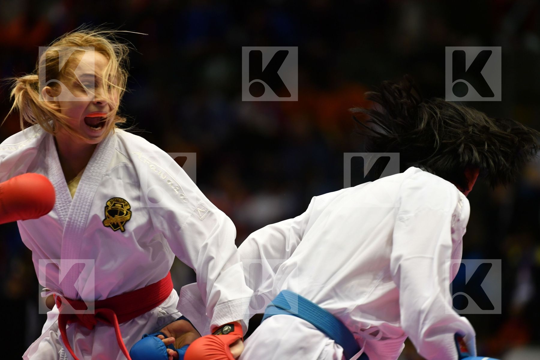 Chegolya Anna Chinese taipei Female kumite -50 kg Gu Shiau-shuan