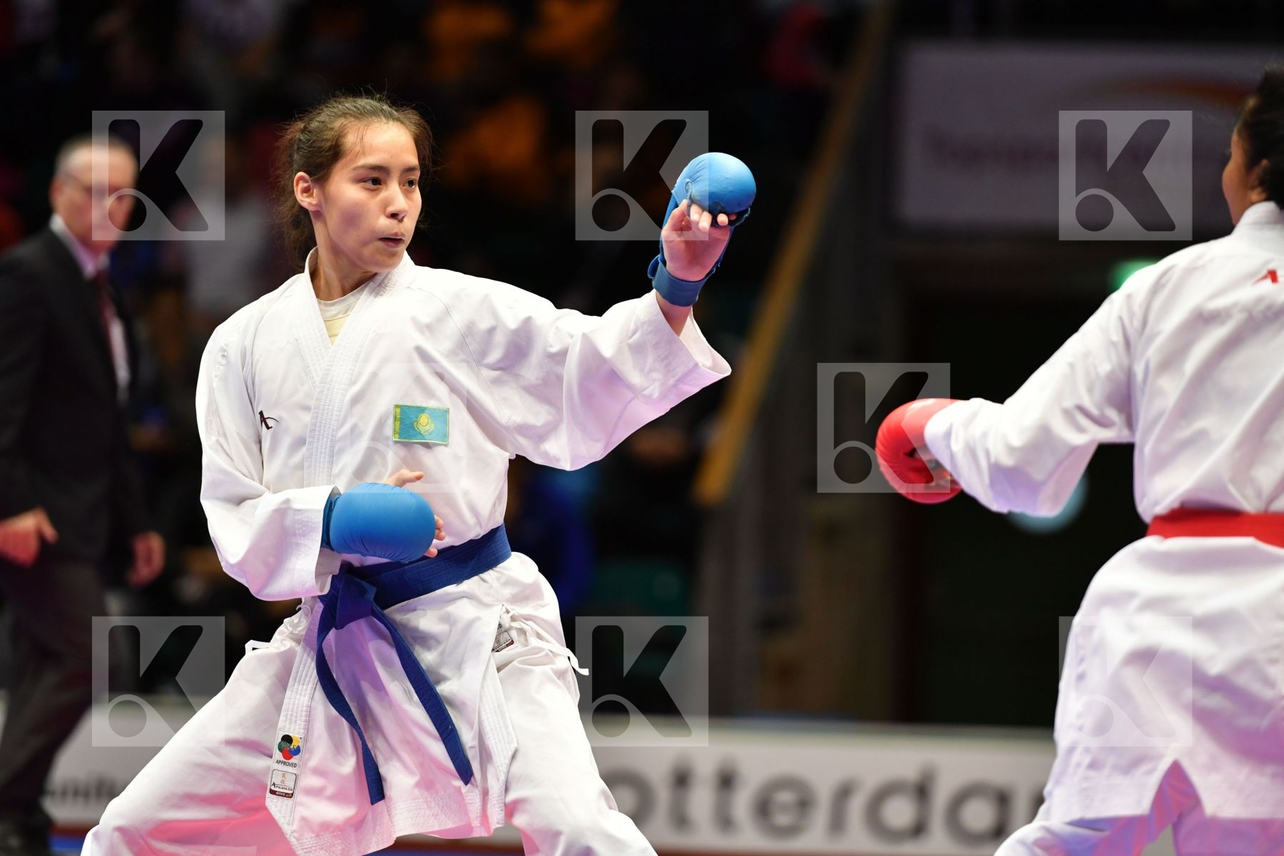 Coky Cokorda Istri Female kumite -55 kg Indonesia Kazakhstan Muk