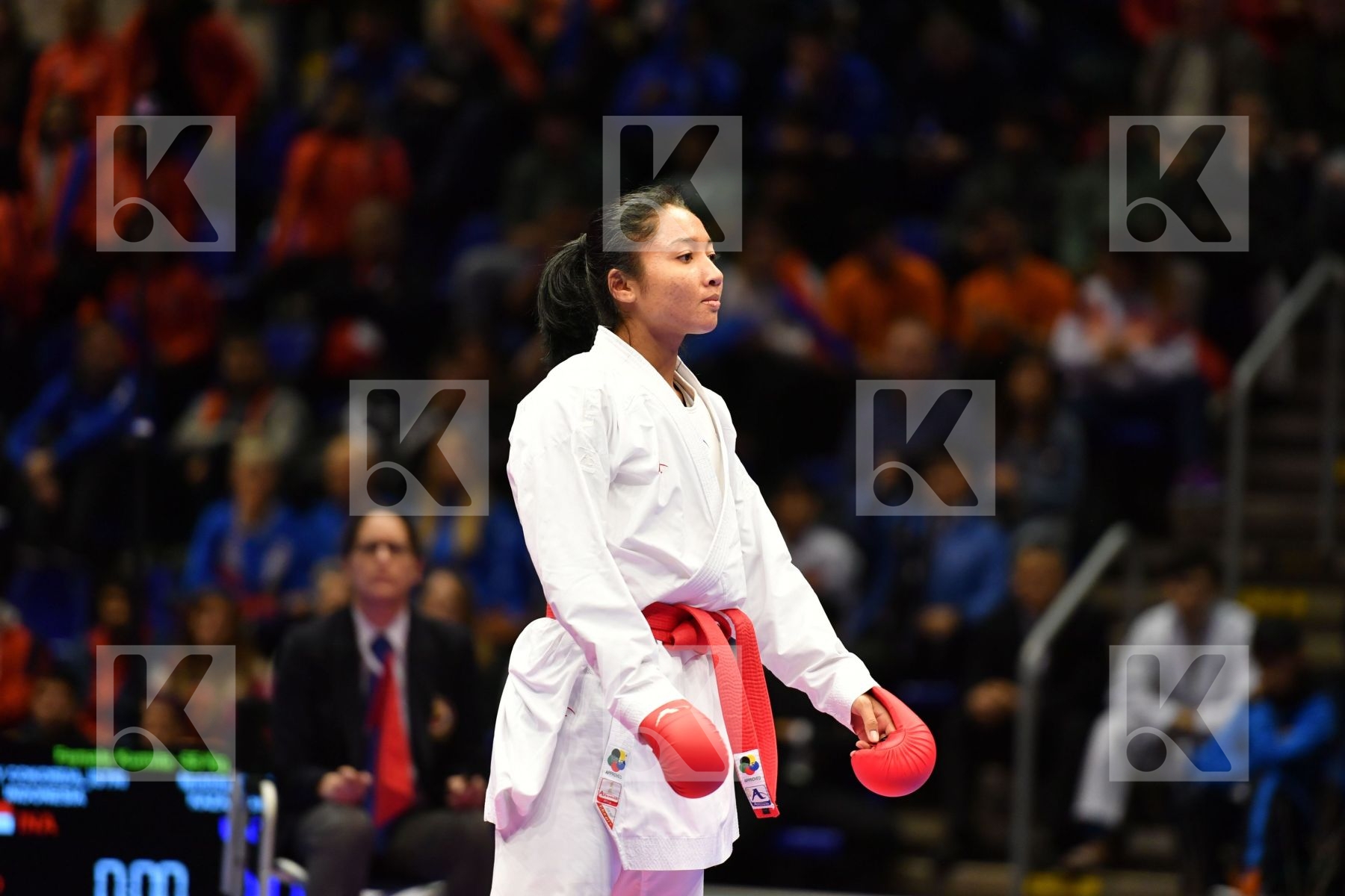 Coky Cokorda Istri Female kumite -55 kg Indonesia Kazakhstan Muk