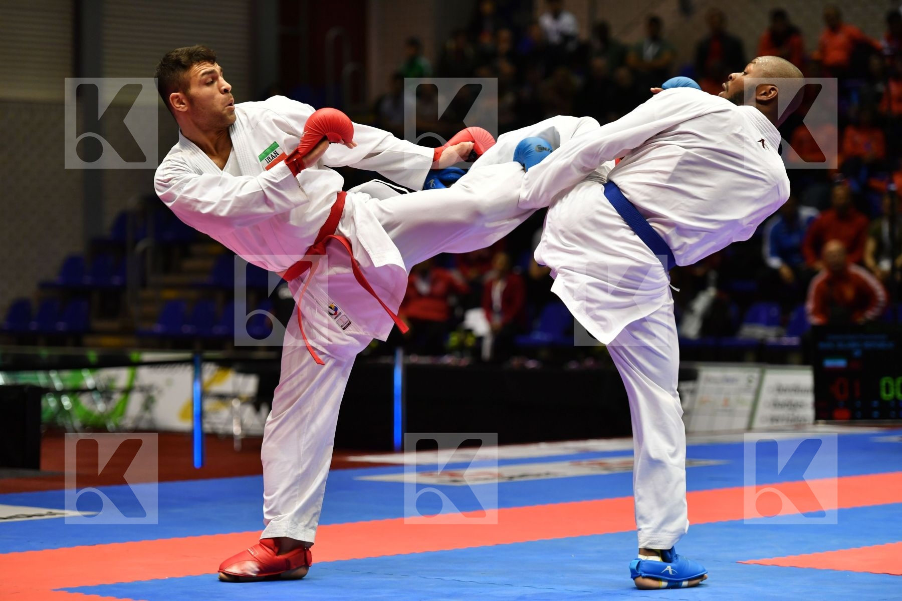 Iran -Islamic Republic of Male kumite -84 kg Nantumi Ibrahim Sau