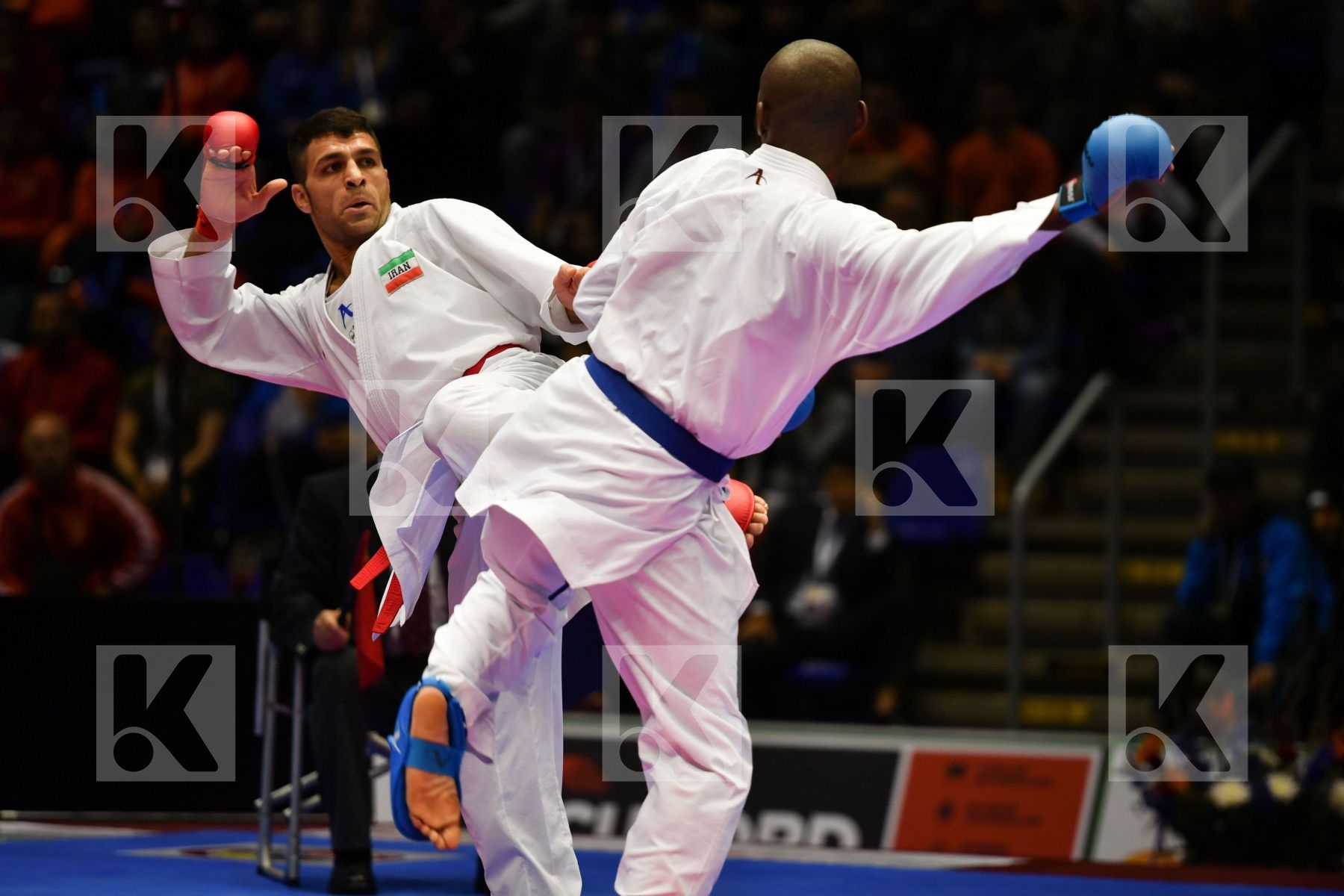 Iran -Islamic Republic of Male kumite -84 kg Nantumi Ibrahim Sau