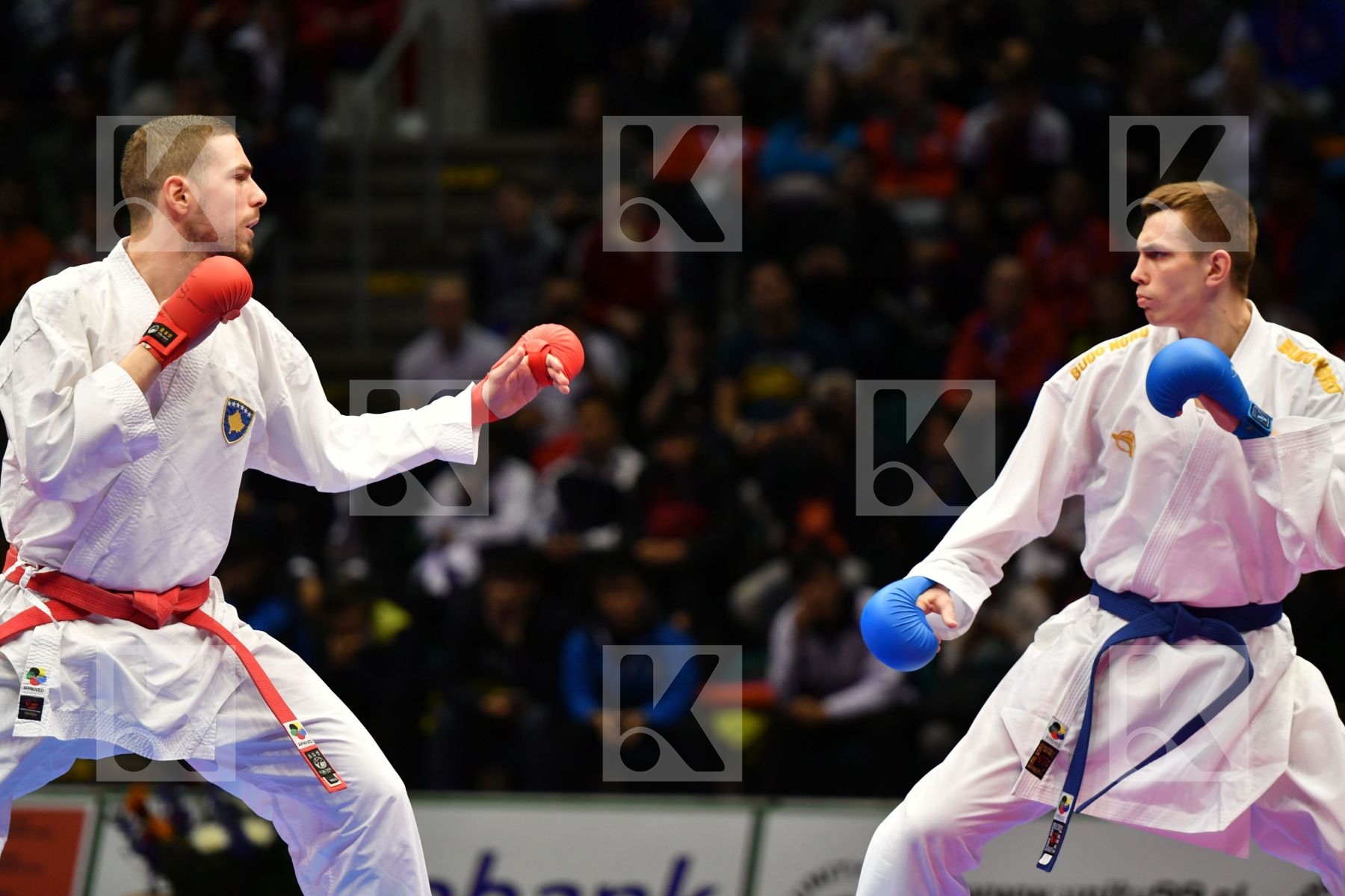 Chobotar Valerii Hungary Karaqi Alvin Kosovo Male kumite -84 kg
