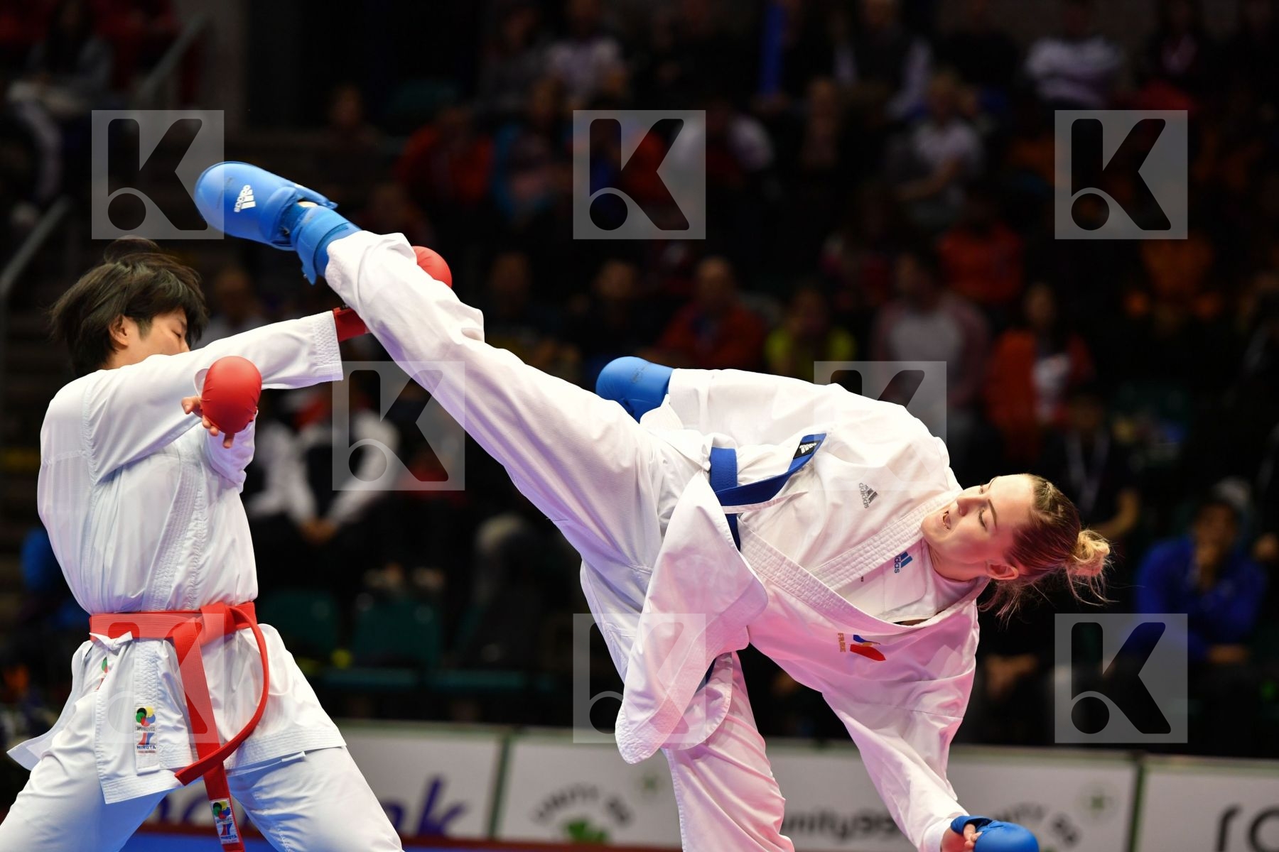 Agier Alizee Female kumite -68 kg France Japan Someya Kayo