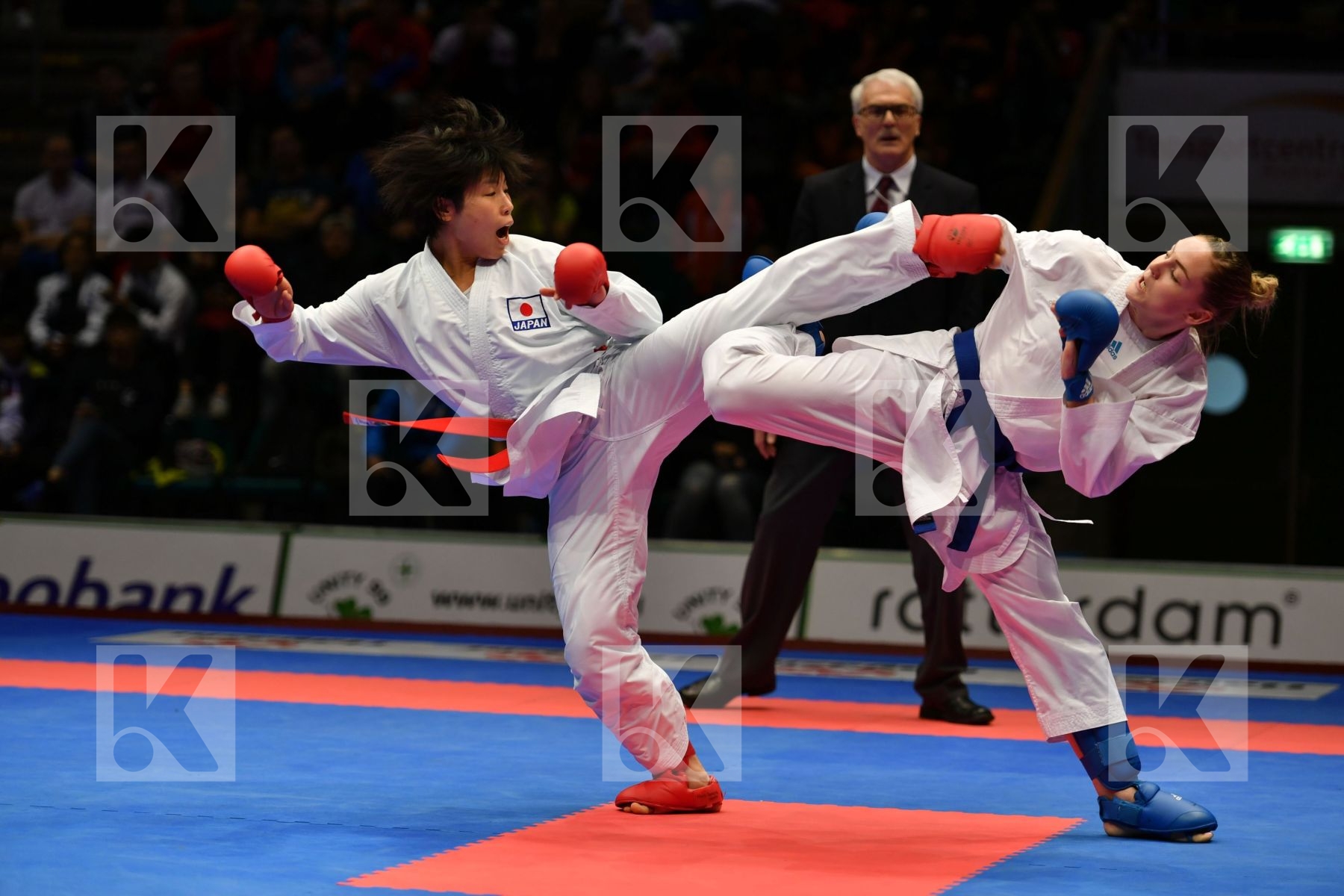 Agier Alizee Female kumite -68 kg France Japan Someya Kayo