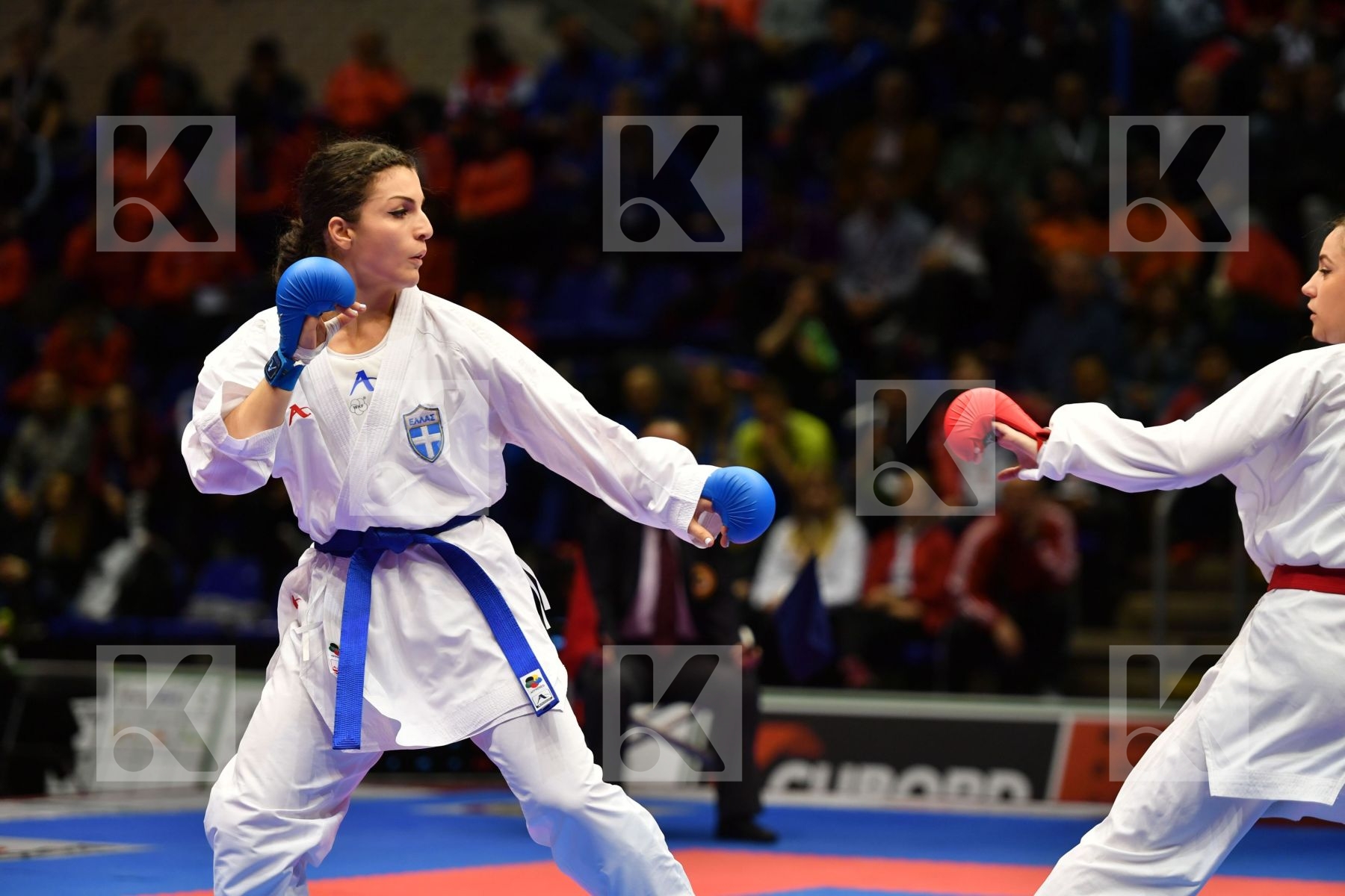 Female kumite -68 kg Fyr of macedonia Greece Panetsidou Vasiliki