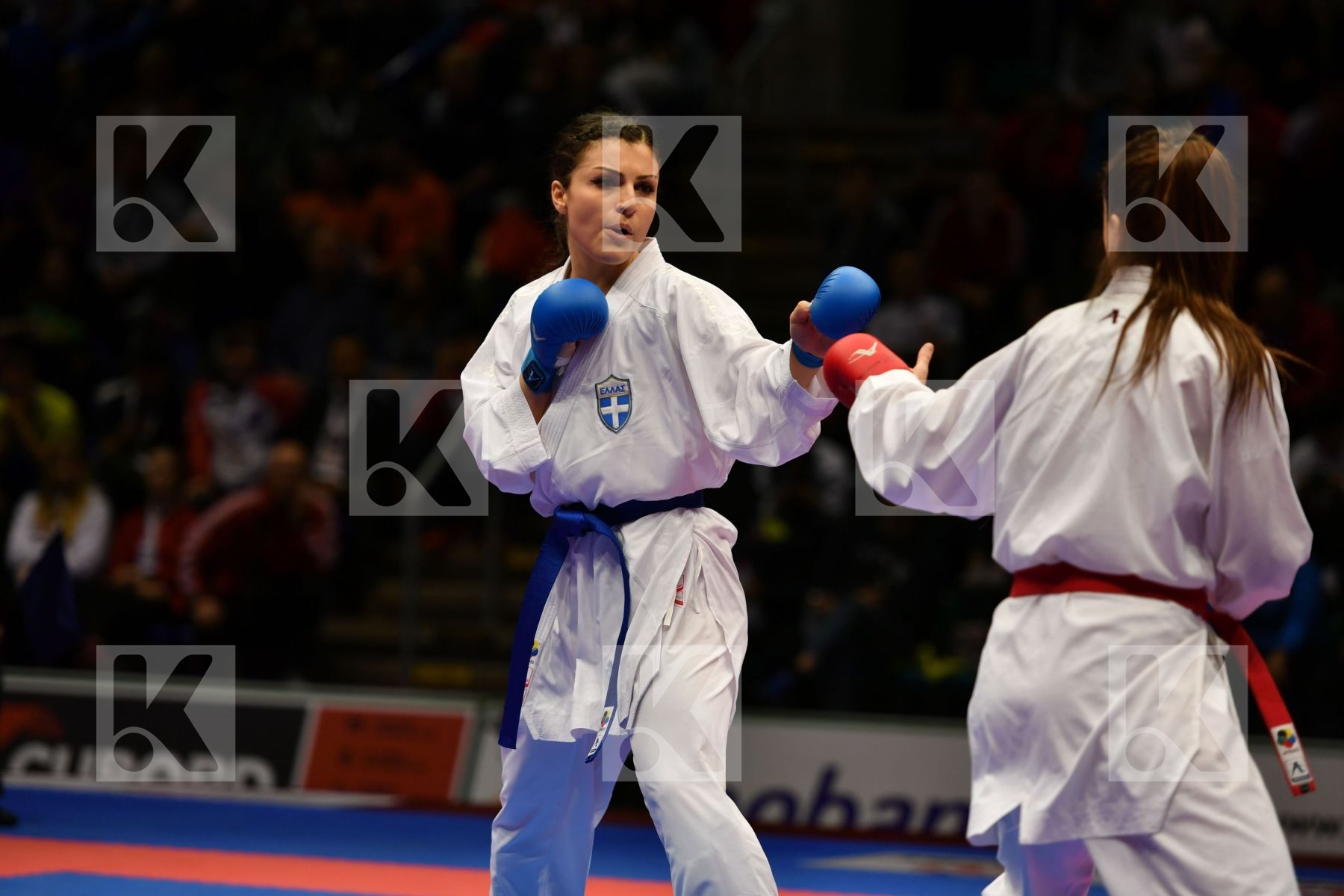 Female kumite -68 kg Fyr of macedonia Greece Panetsidou Vasiliki