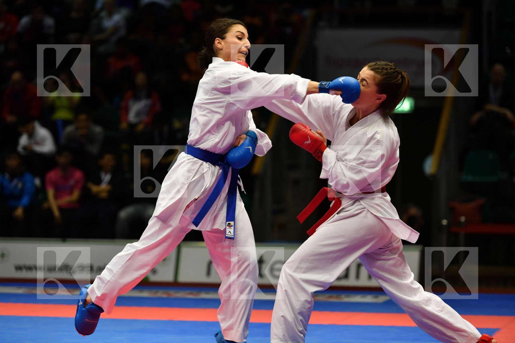 Female kumite -68 kg Fyr of macedonia Greece Panetsidou Vasiliki