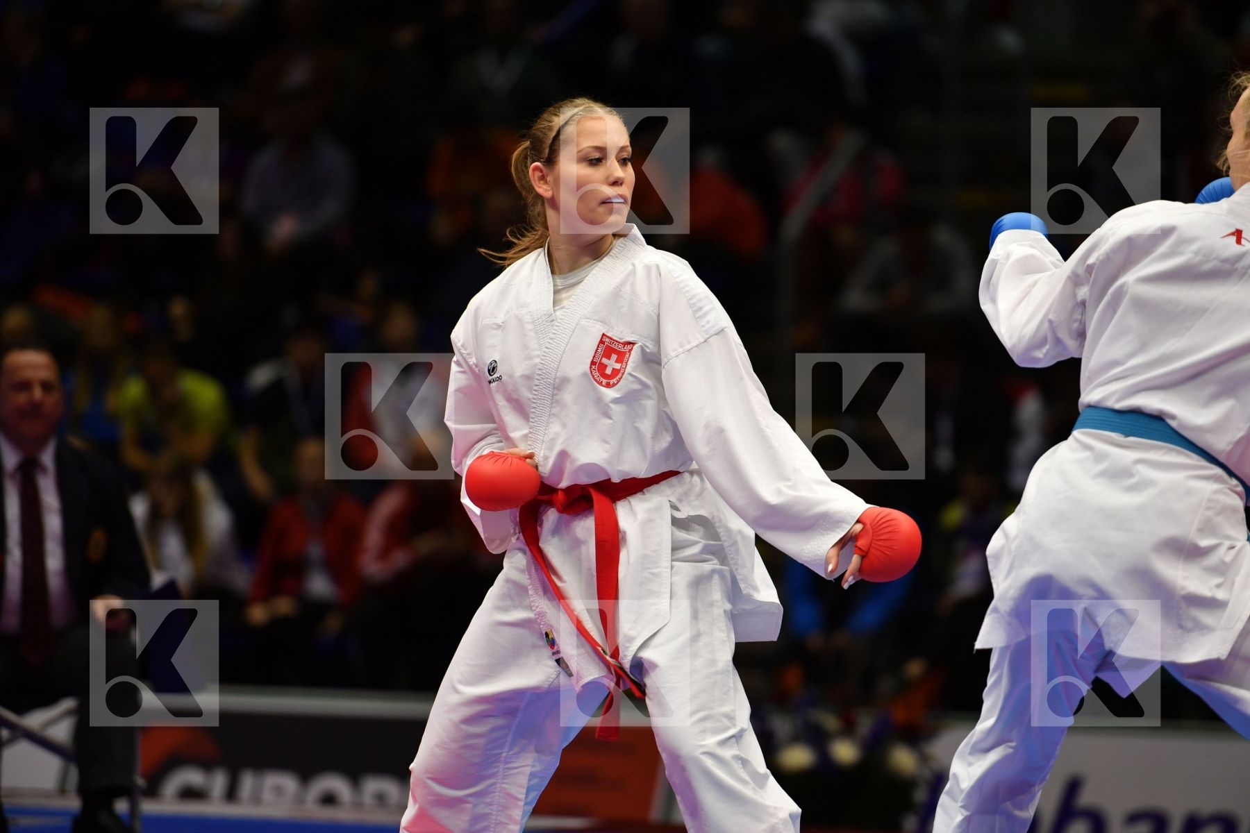 Bruederlin Ramona Chatziliadou Eleni Female kumite 68+ kg German