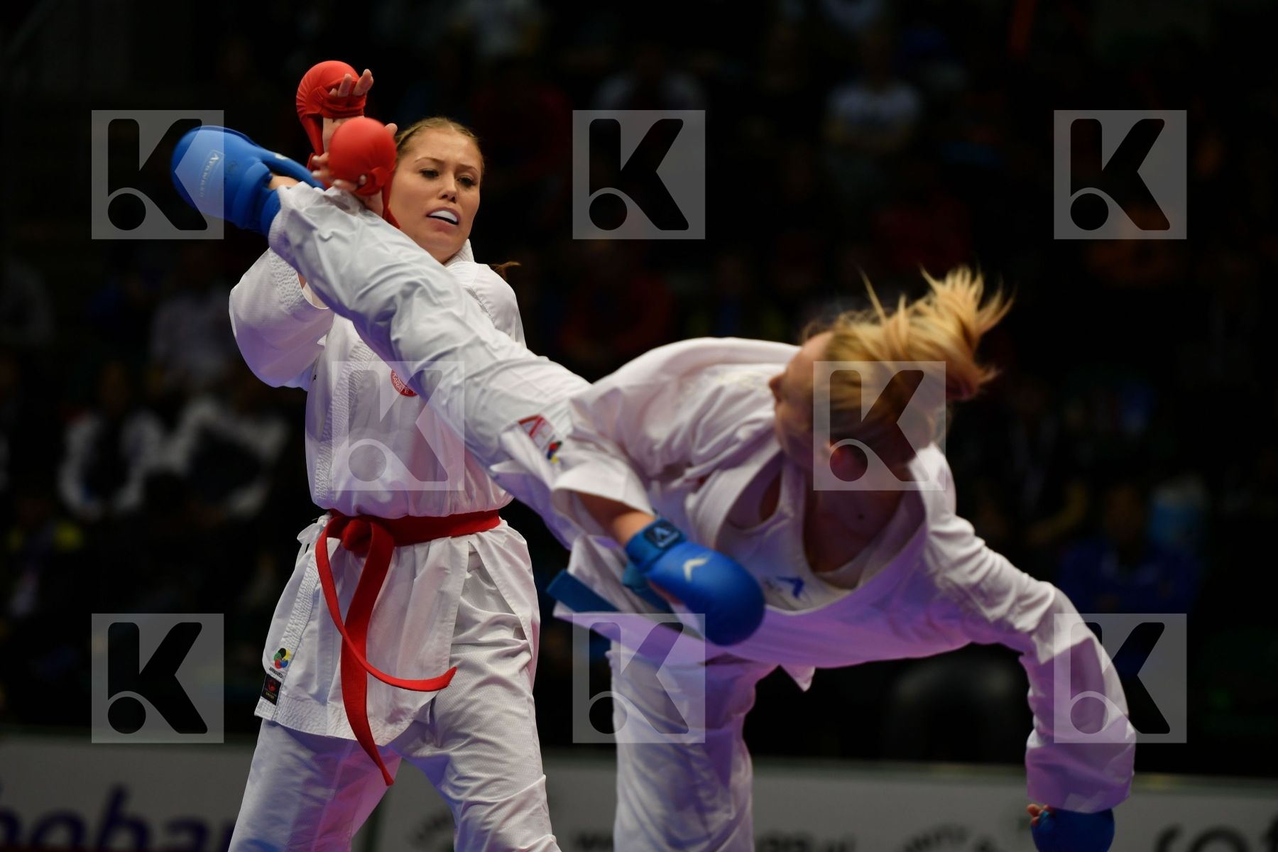 Bruederlin Ramona Chatziliadou Eleni Female kumite 68+ kg German