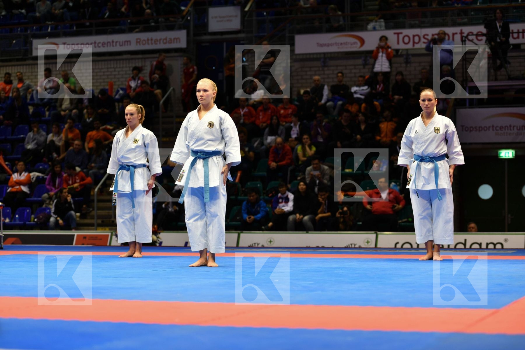 Female Team Kata Gankaku Germany