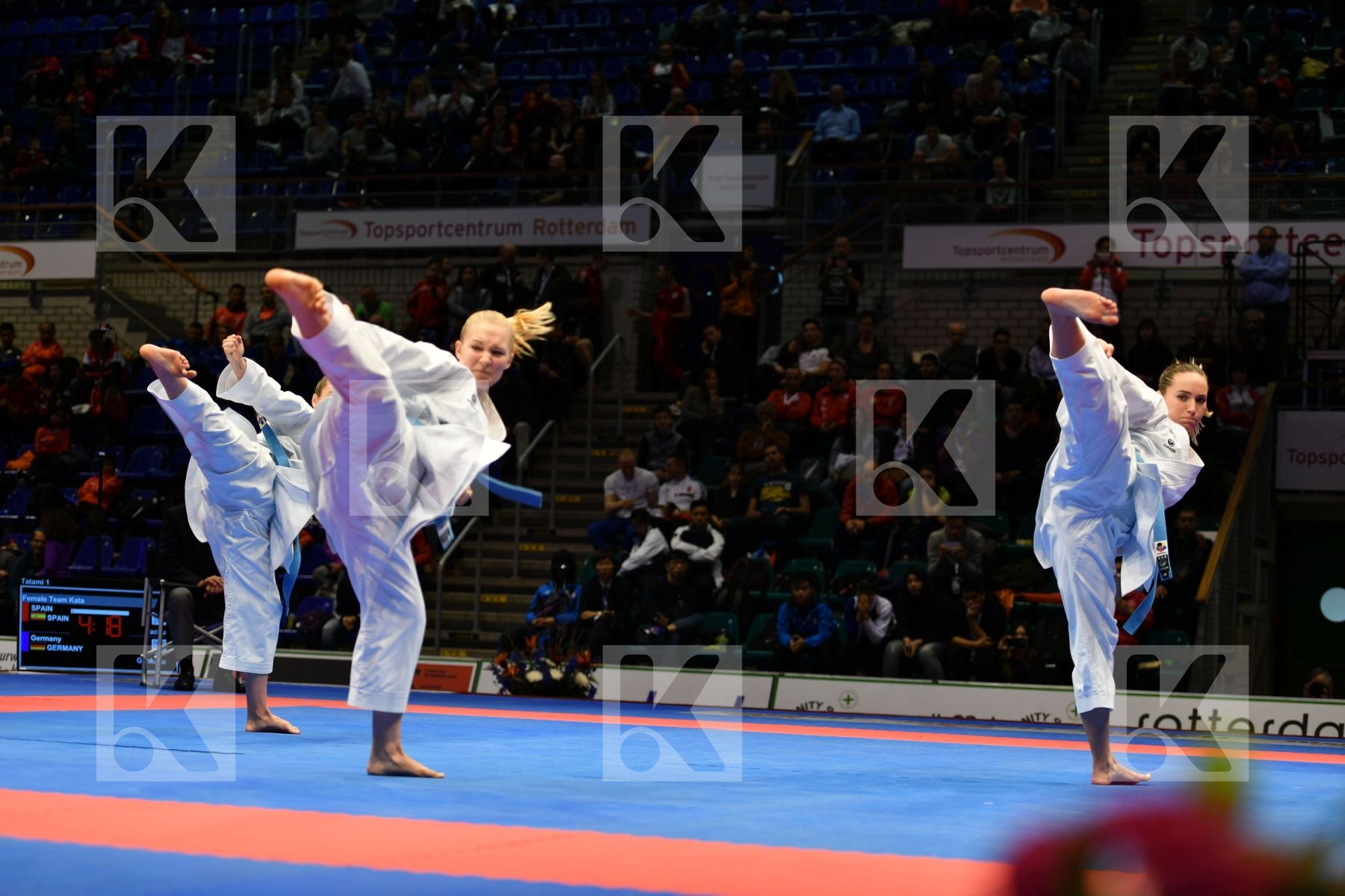 Female Team Kata Gankaku Germany