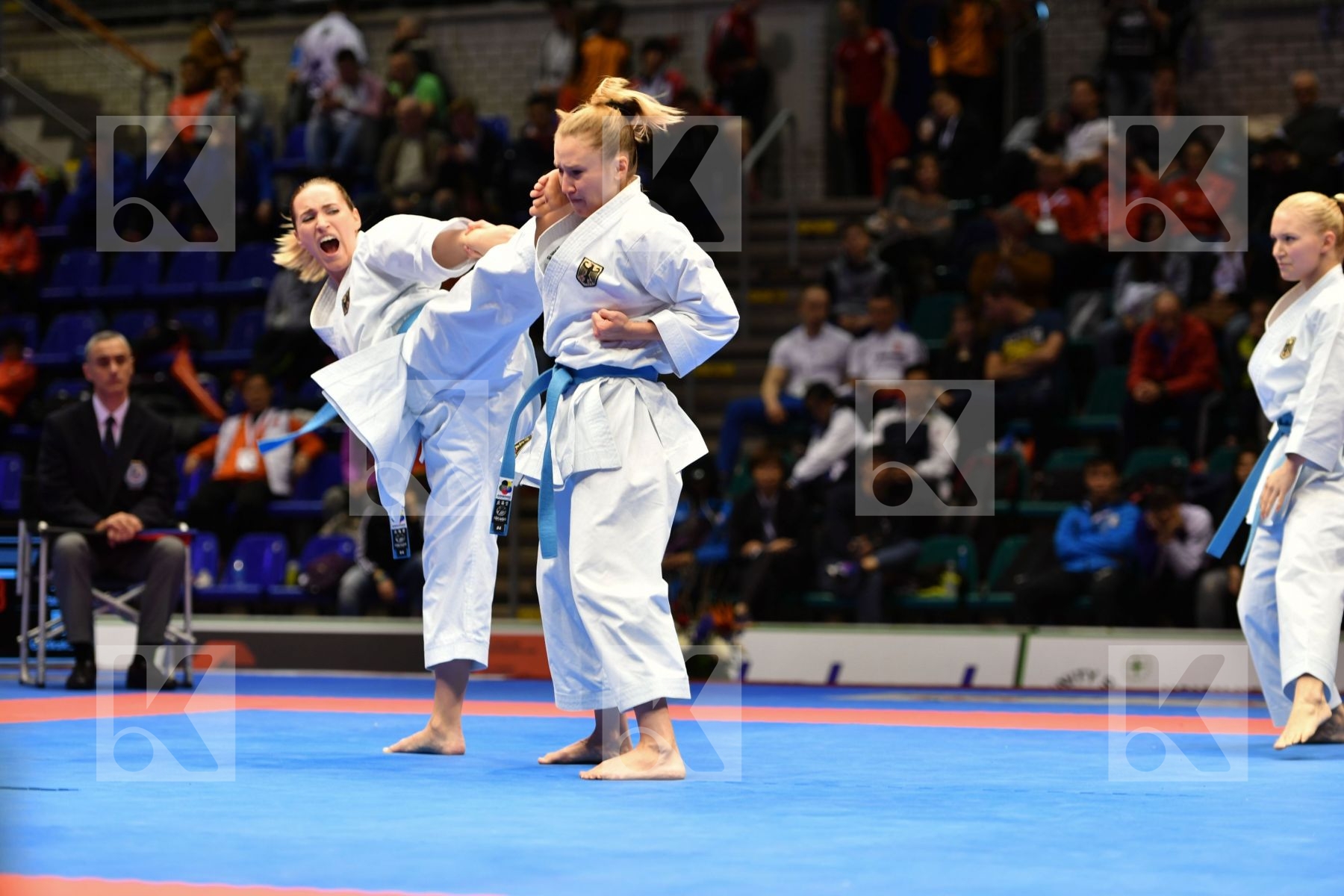 Female Team Kata Gankaku Germany