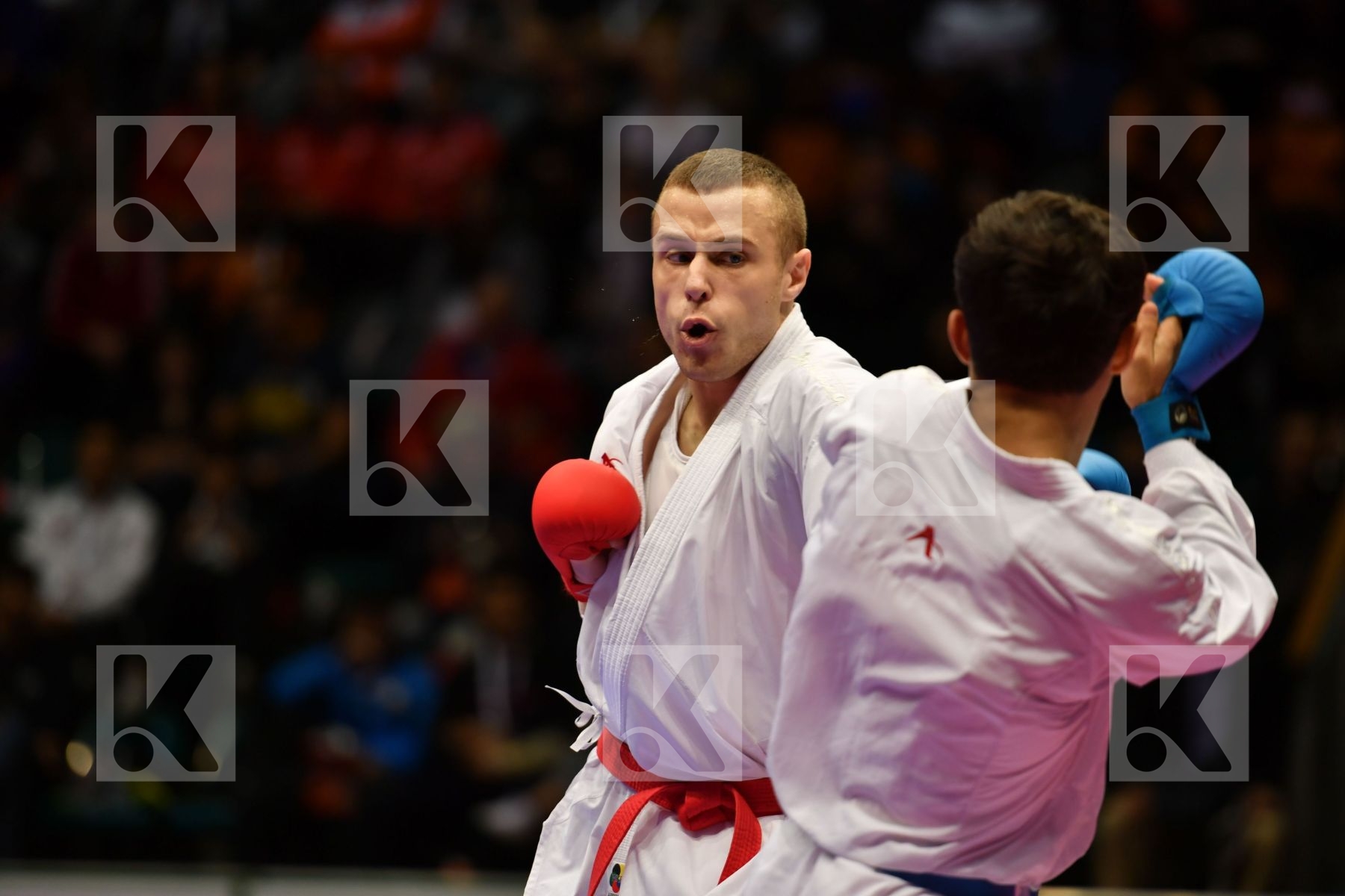 Kalnins Kalvis Latvia Male kumite -60 kg Saymatov Sadriddin Uzbe