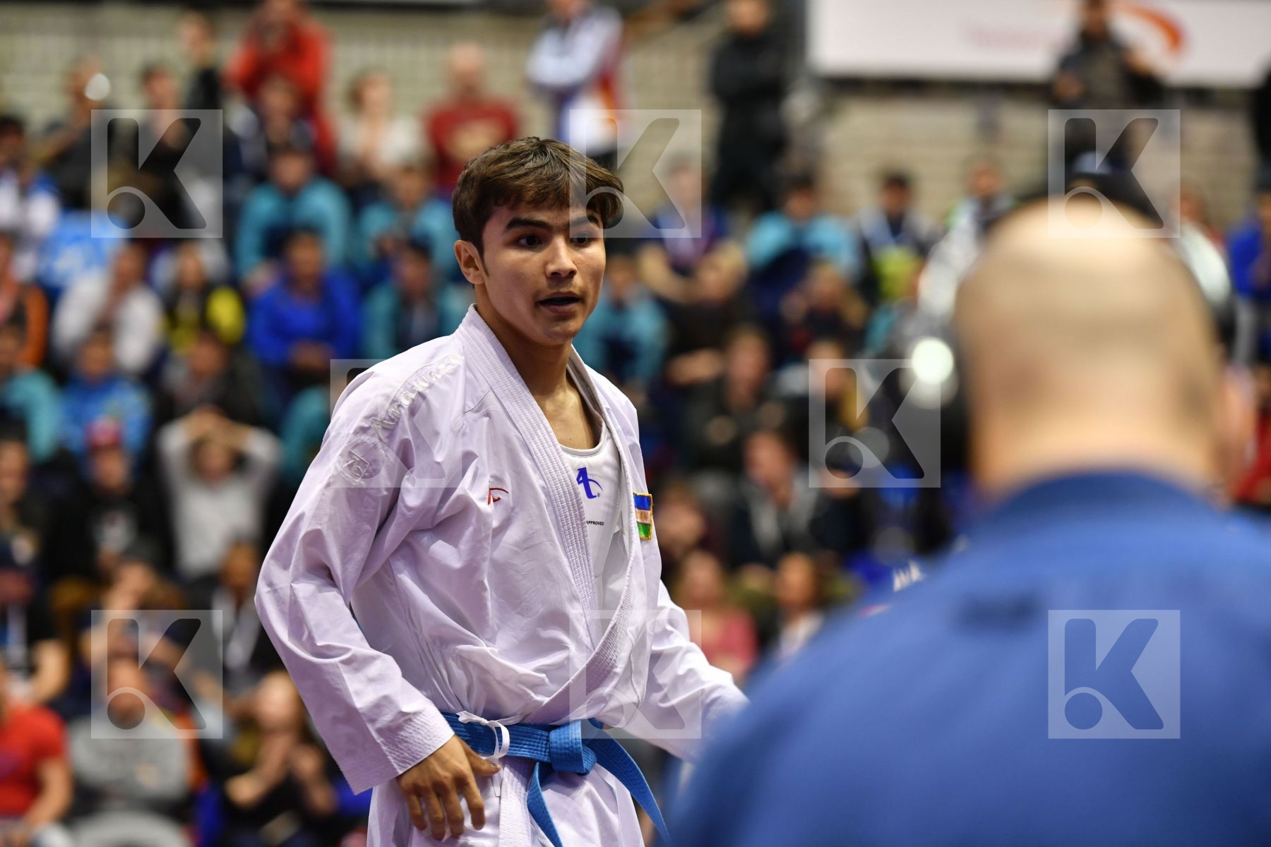 Kalnins Kalvis Latvia Male kumite -60 kg Saymatov Sadriddin Uzbe