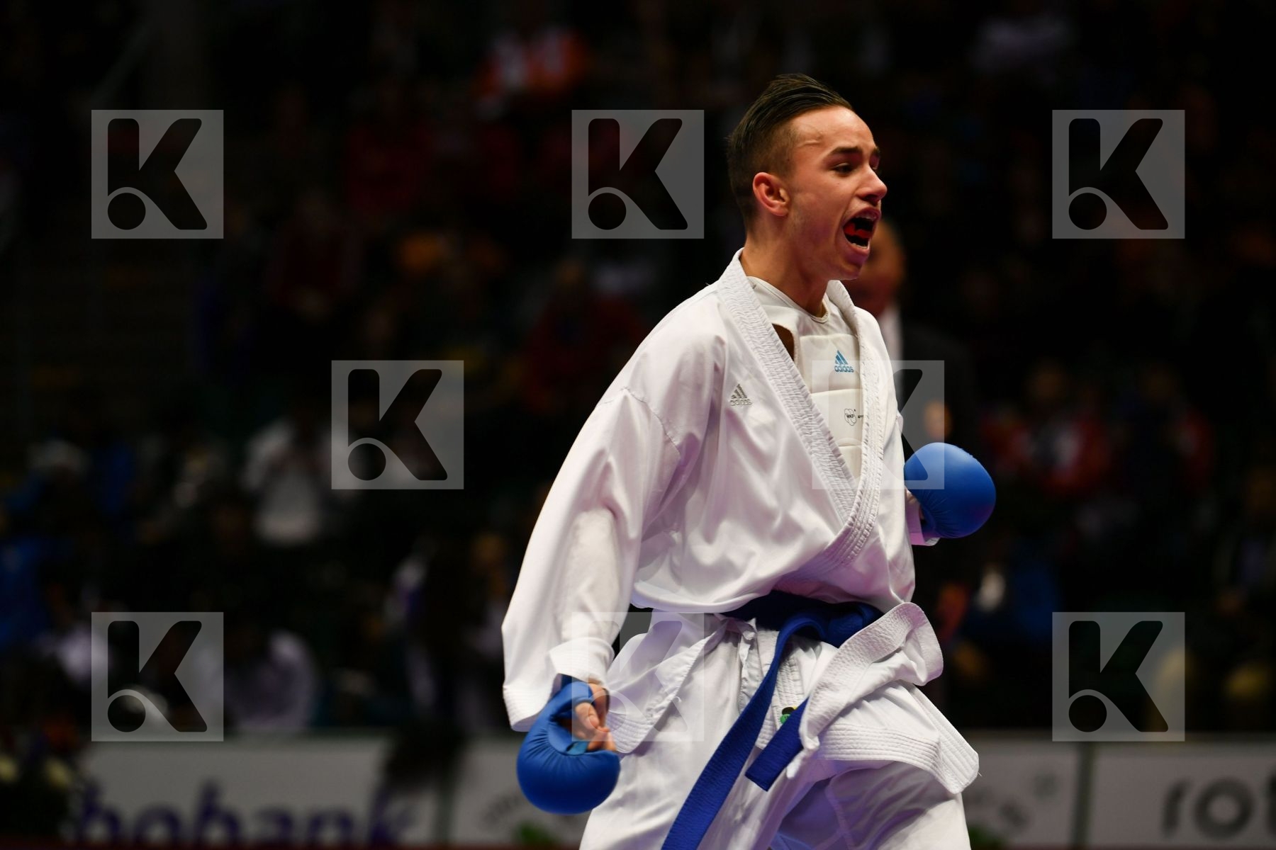 Dacosta Steven France Madera Andres Male kumite -67 kg Venezuela
