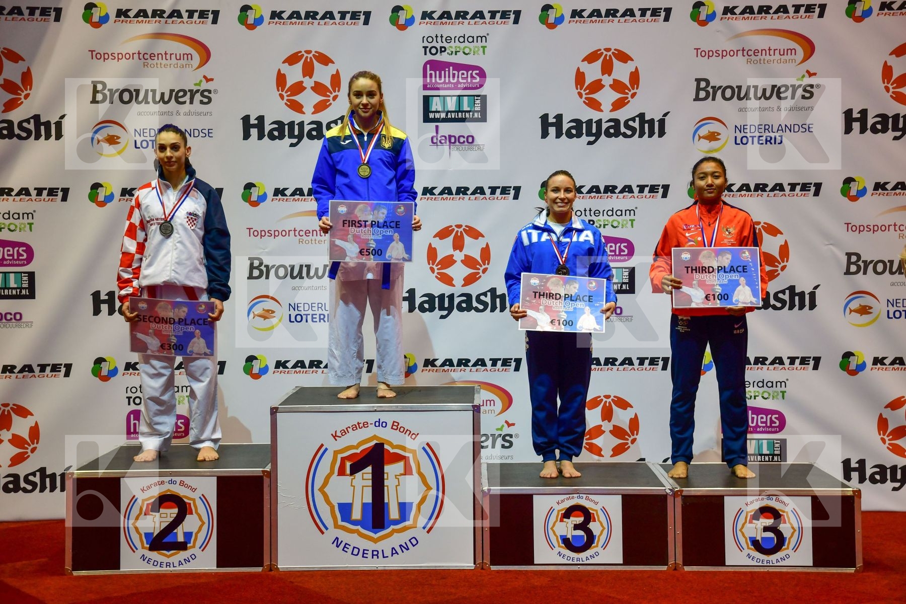 Cardin Sara Coky Cokorda Istri Croatia Female kumite -55 kg Hasa