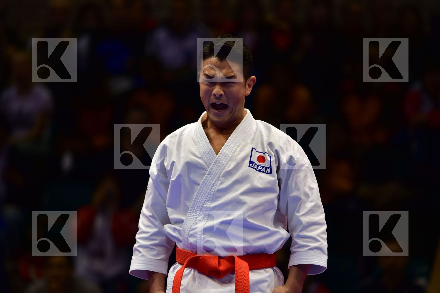 Japan Male kata Shimbaba Issei Suparinpai