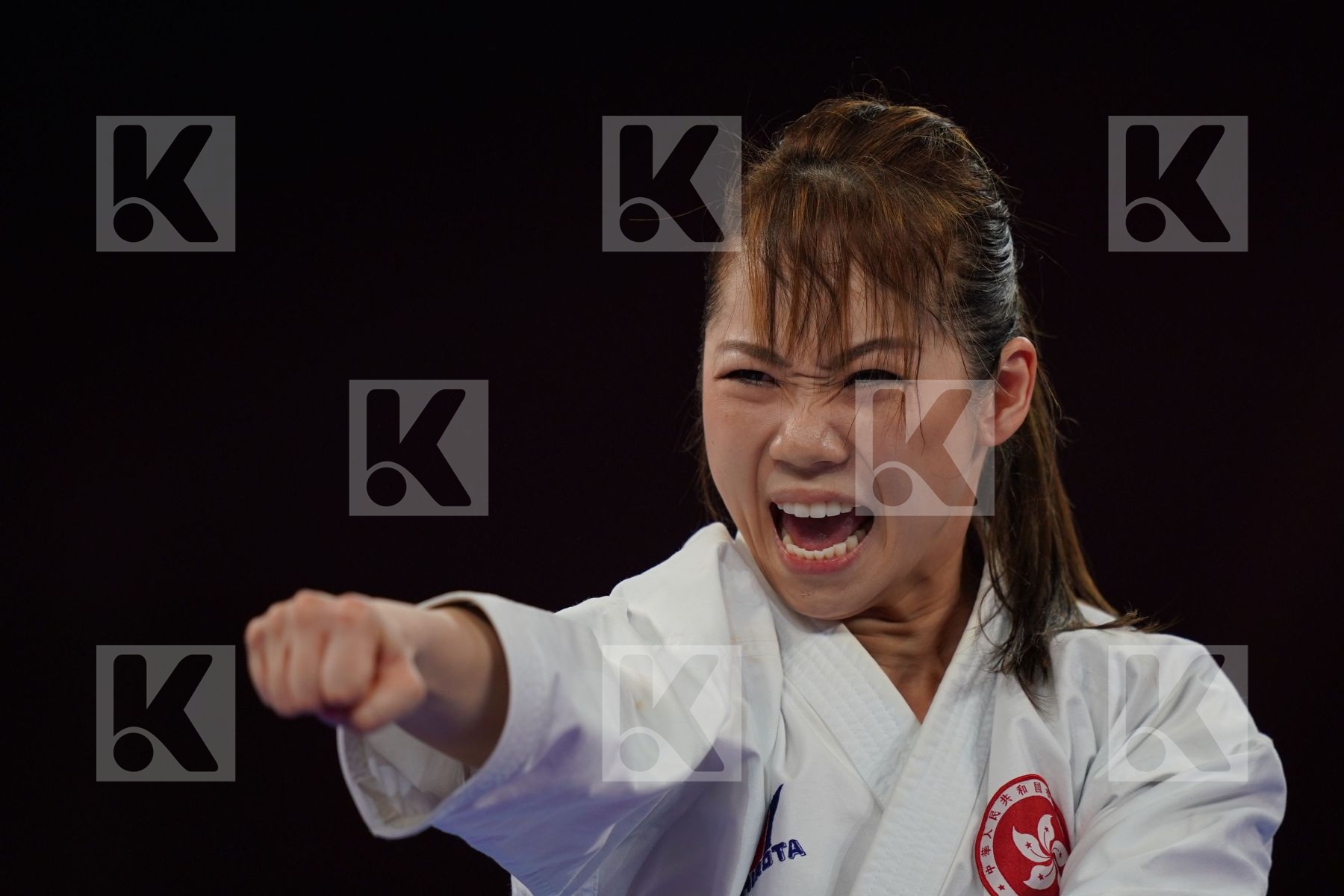 LAU MO SHEUNG GRACE (HONG KONG CHINA) in Senior Female Kata - Bronze bout