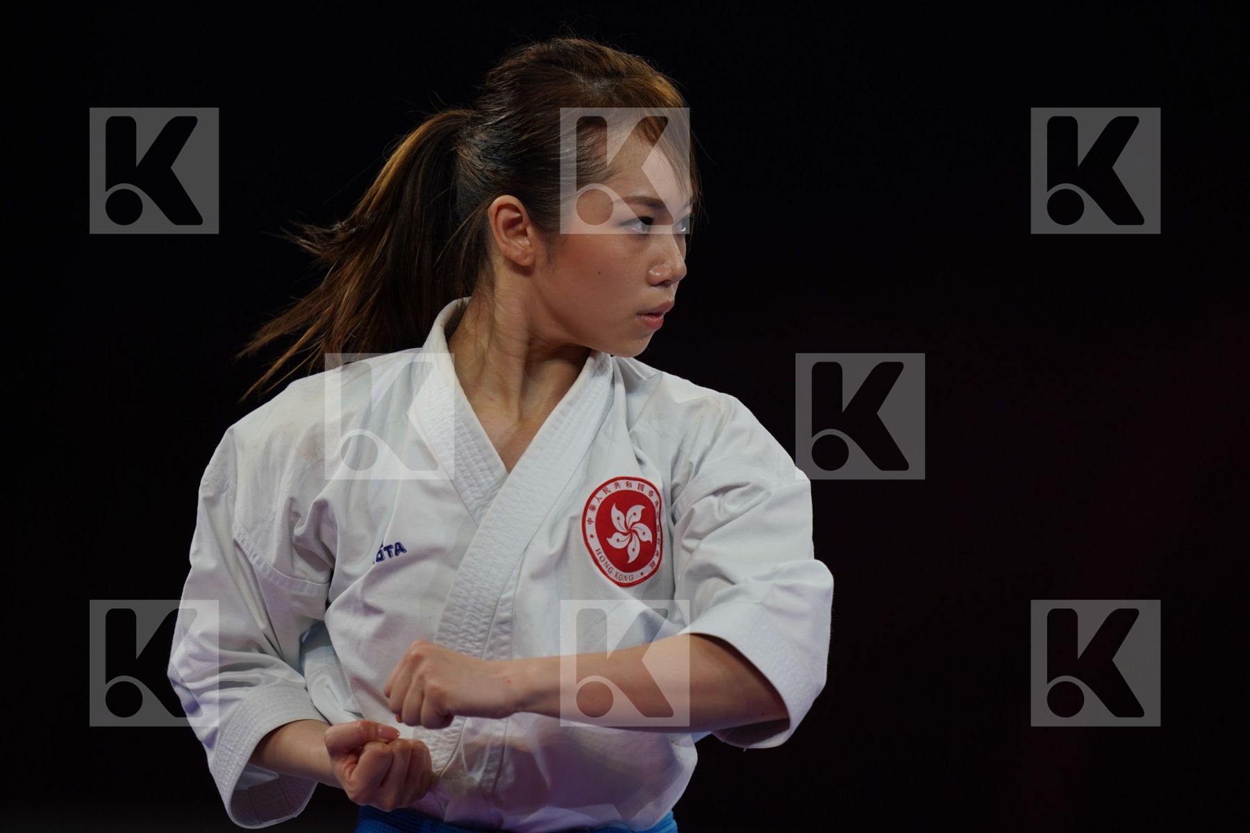LAU MO SHEUNG GRACE (HONG KONG CHINA) in Senior Female Kata - Bronze bout