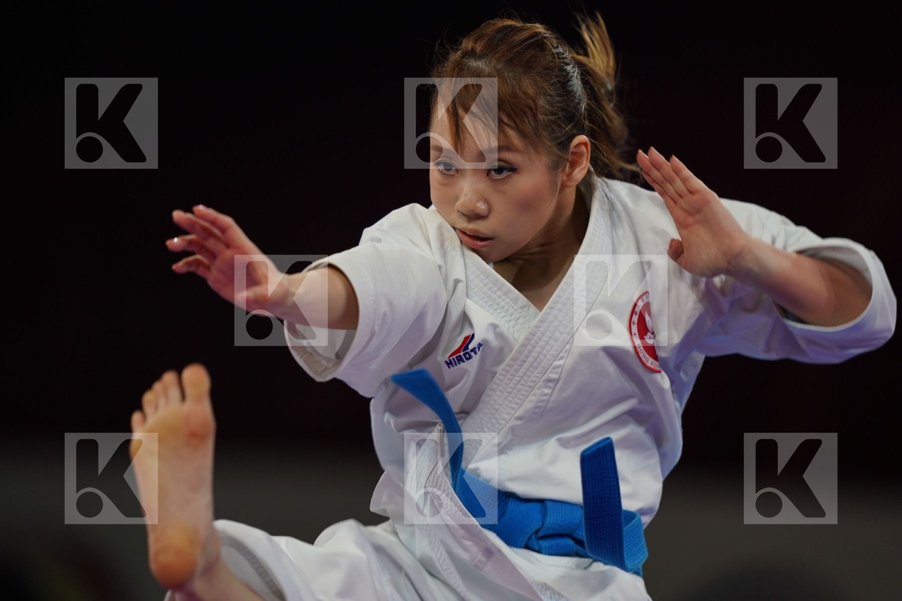 LAU MO SHEUNG GRACE (HONG KONG CHINA) in Senior Female Kata - Bronze bout