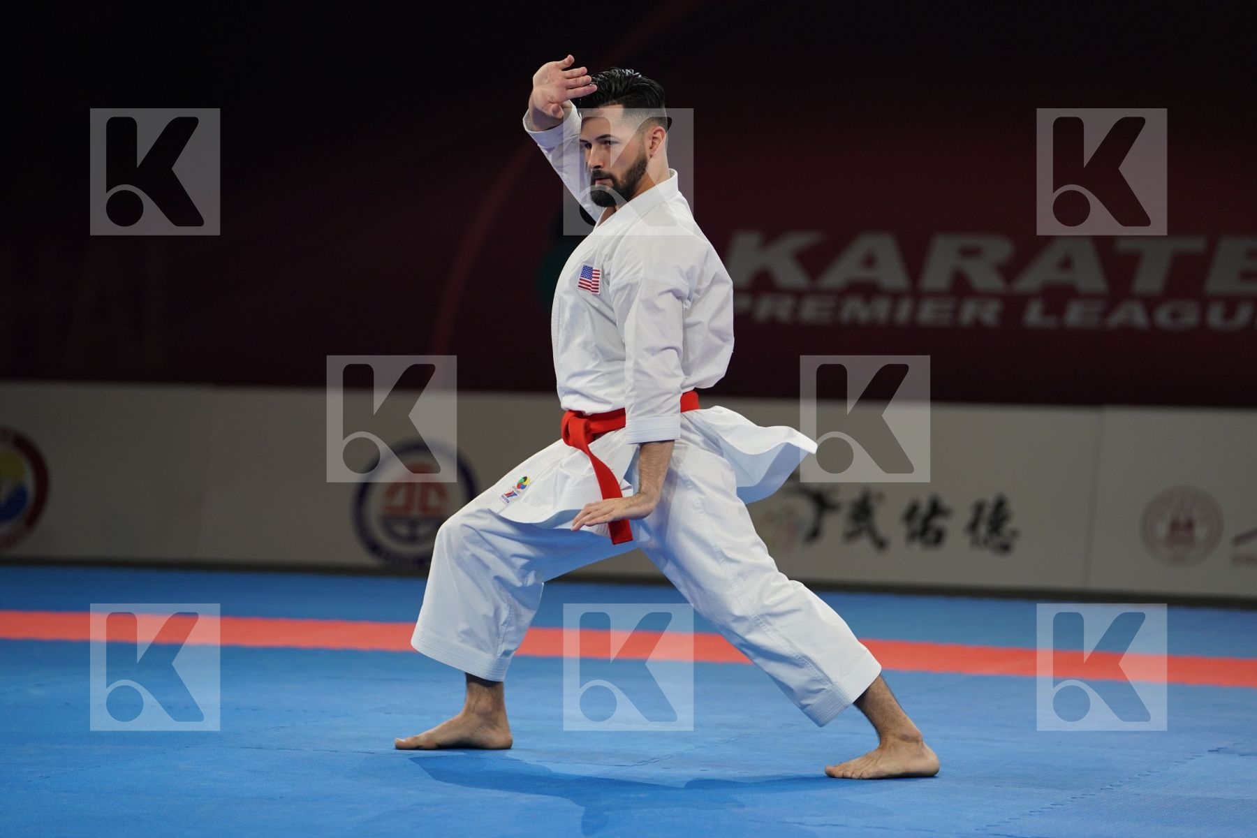 TORRES GUTIERREZ ARIEL (USA) in Senior Male Kata - Bronze bout