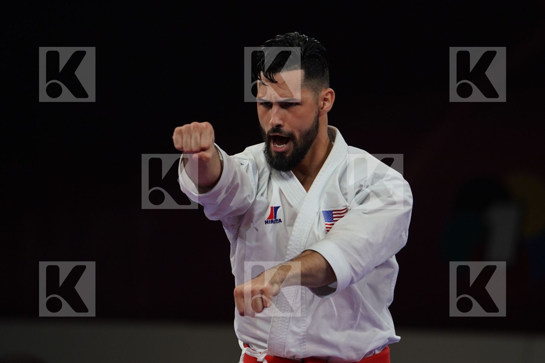 TORRES GUTIERREZ ARIEL (USA) in Senior Male Kata - Bronze bout