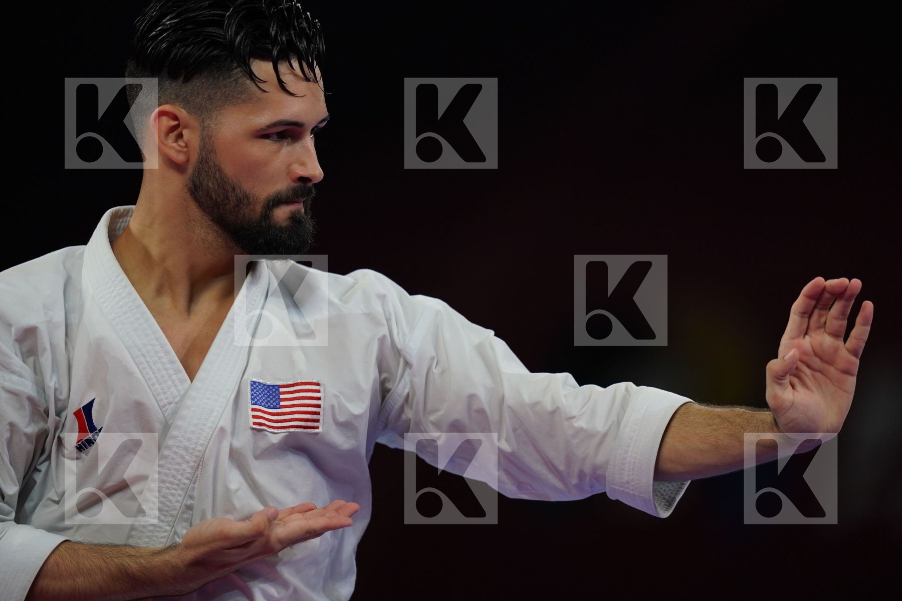 TORRES GUTIERREZ ARIEL (USA) in Senior Male Kata - Bronze bout