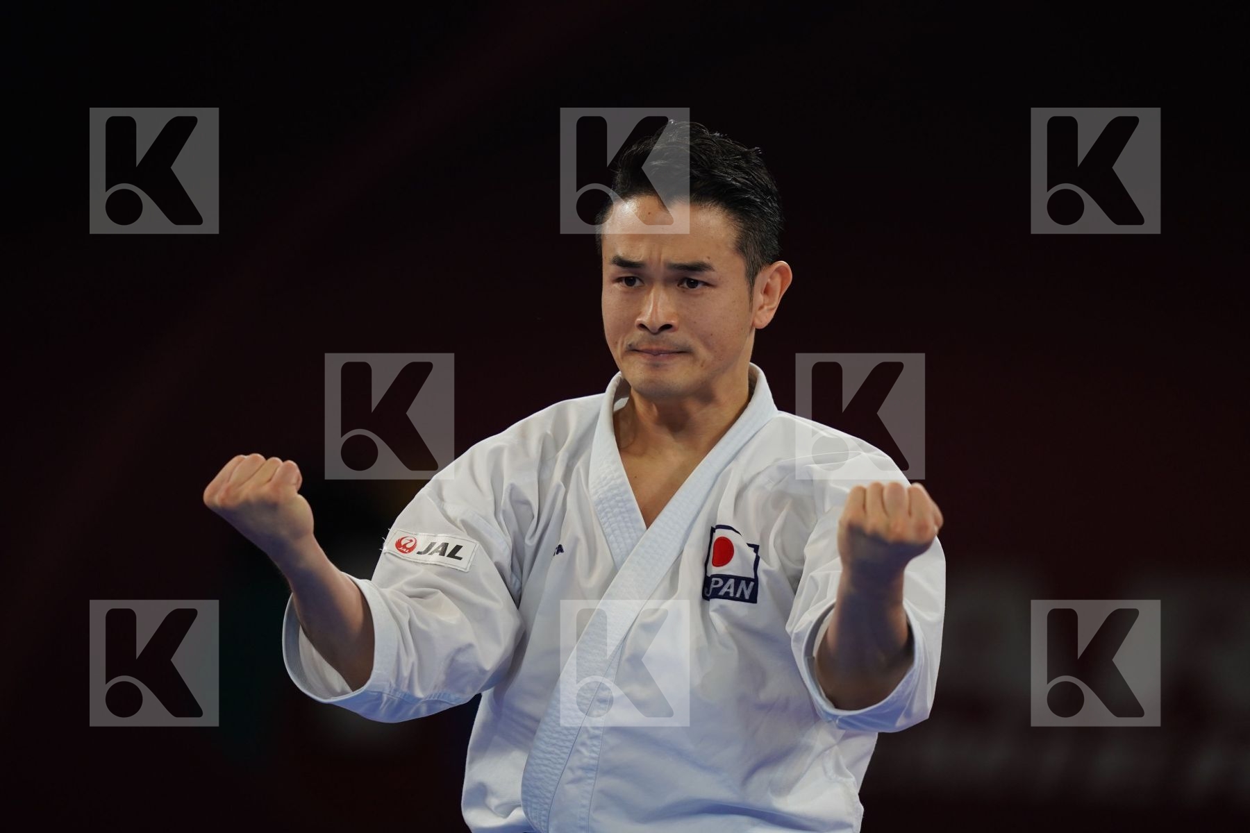 SHIMBABA ISSEI (JAPAN) in Senior Male Kata - Bronze bout