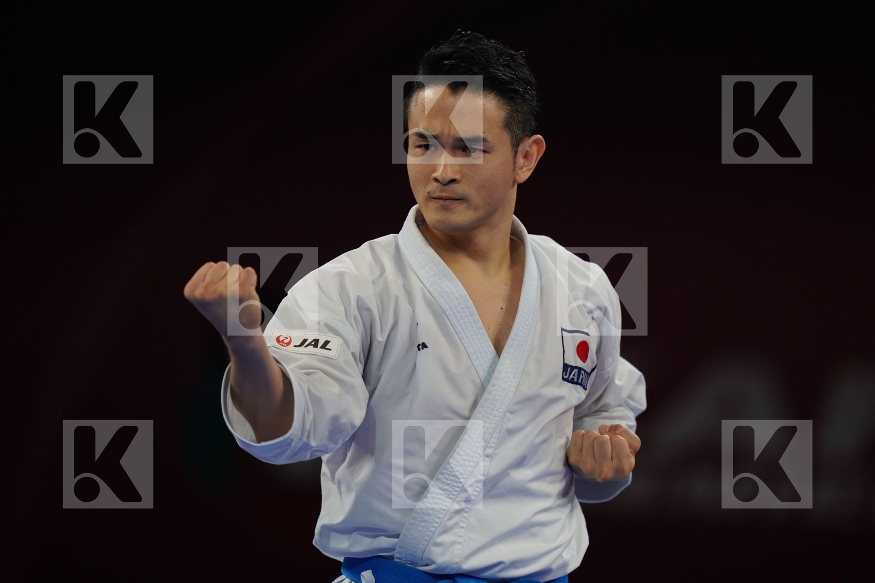 SHIMBABA ISSEI (JAPAN) in Senior Male Kata - Bronze bout