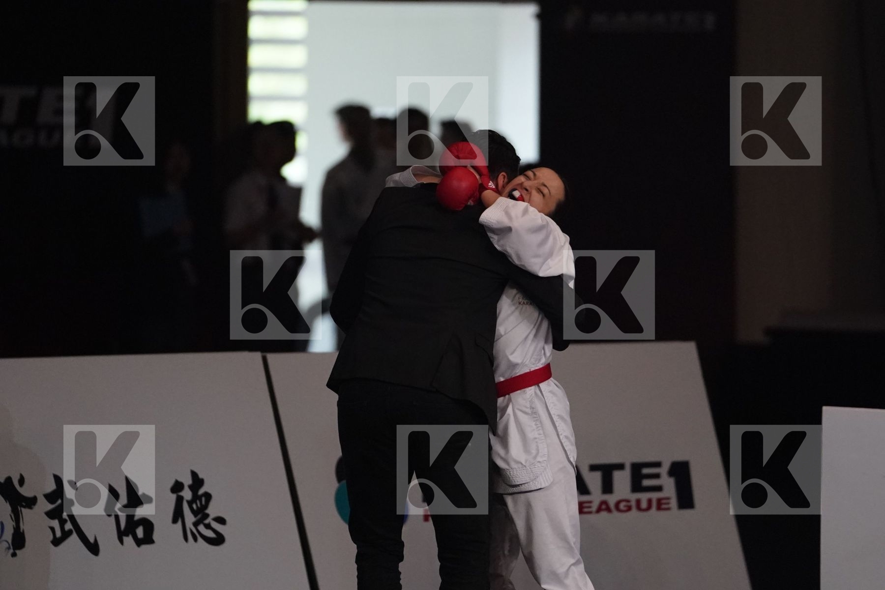 OUIHADDADENE SABRINA (FRANCE) vs YAKAN TUBA (TURKEY) in Senior Kumite -55 Kg - Bronze bout