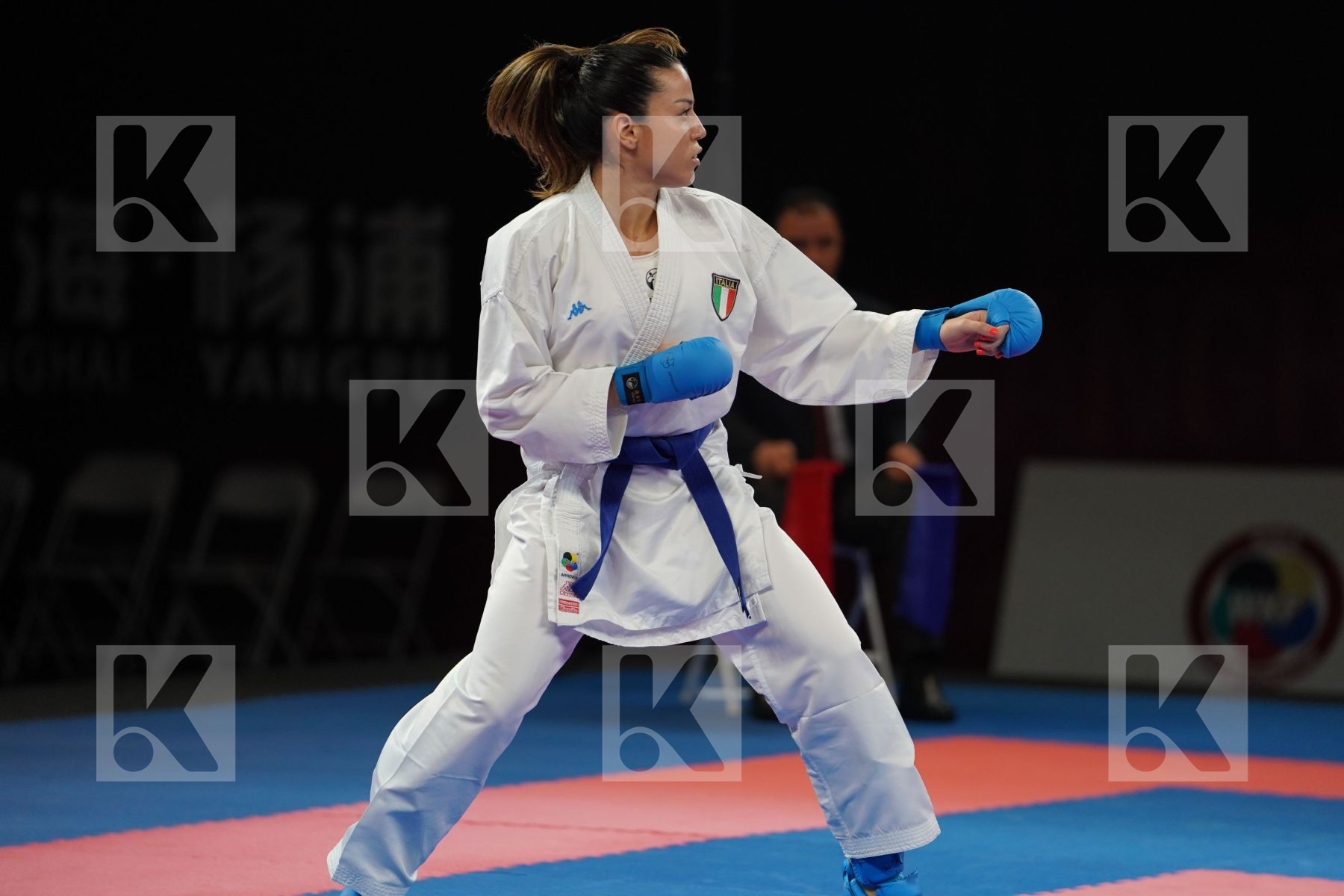 HEURTAULT LEILA (FRANCE) vs PASQUA LAURA (ITALY) in Senior Kumite -61 Kg - Bronze bout