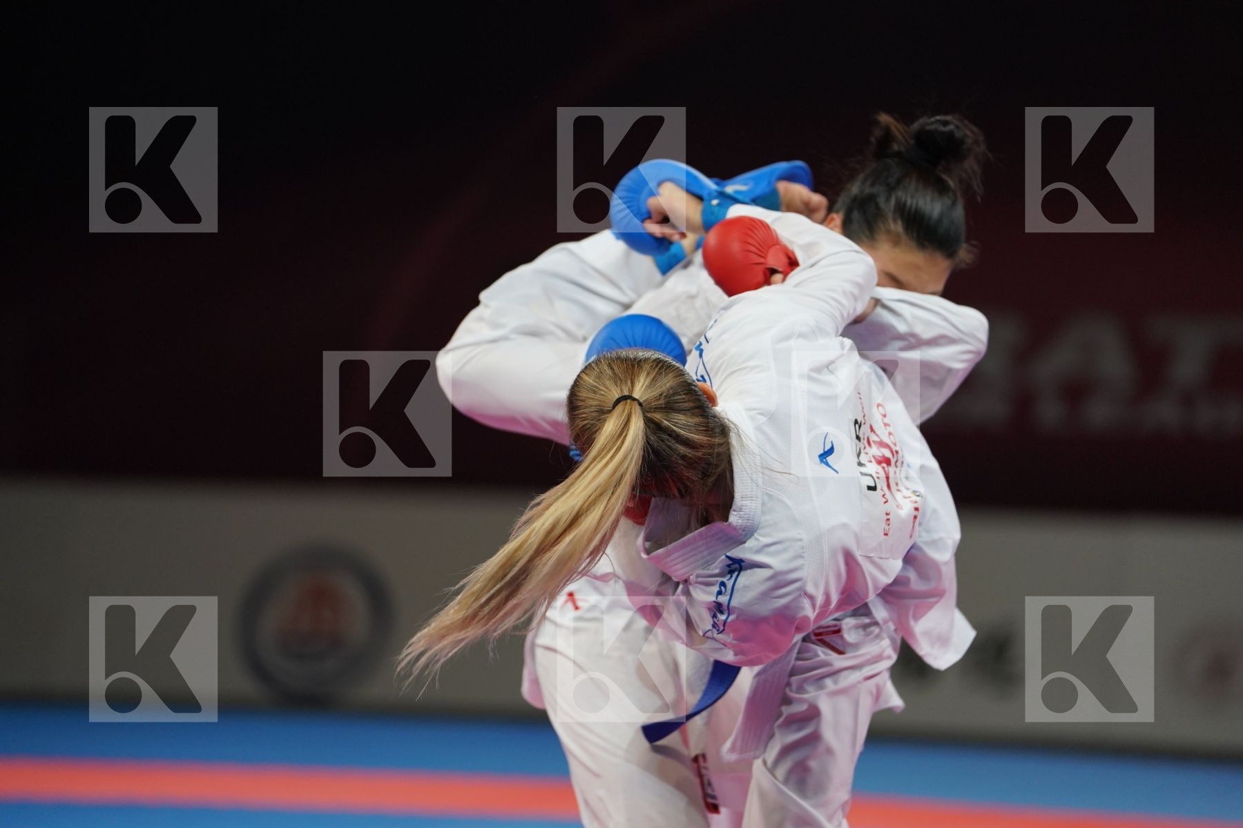 DING JIAMEI (PEOPLES REPUBLIC OF CHINA) vs TERLIUGA ANZHELIKA (UKRAINE) in Senior Kumite -55 Kg - Gold bout