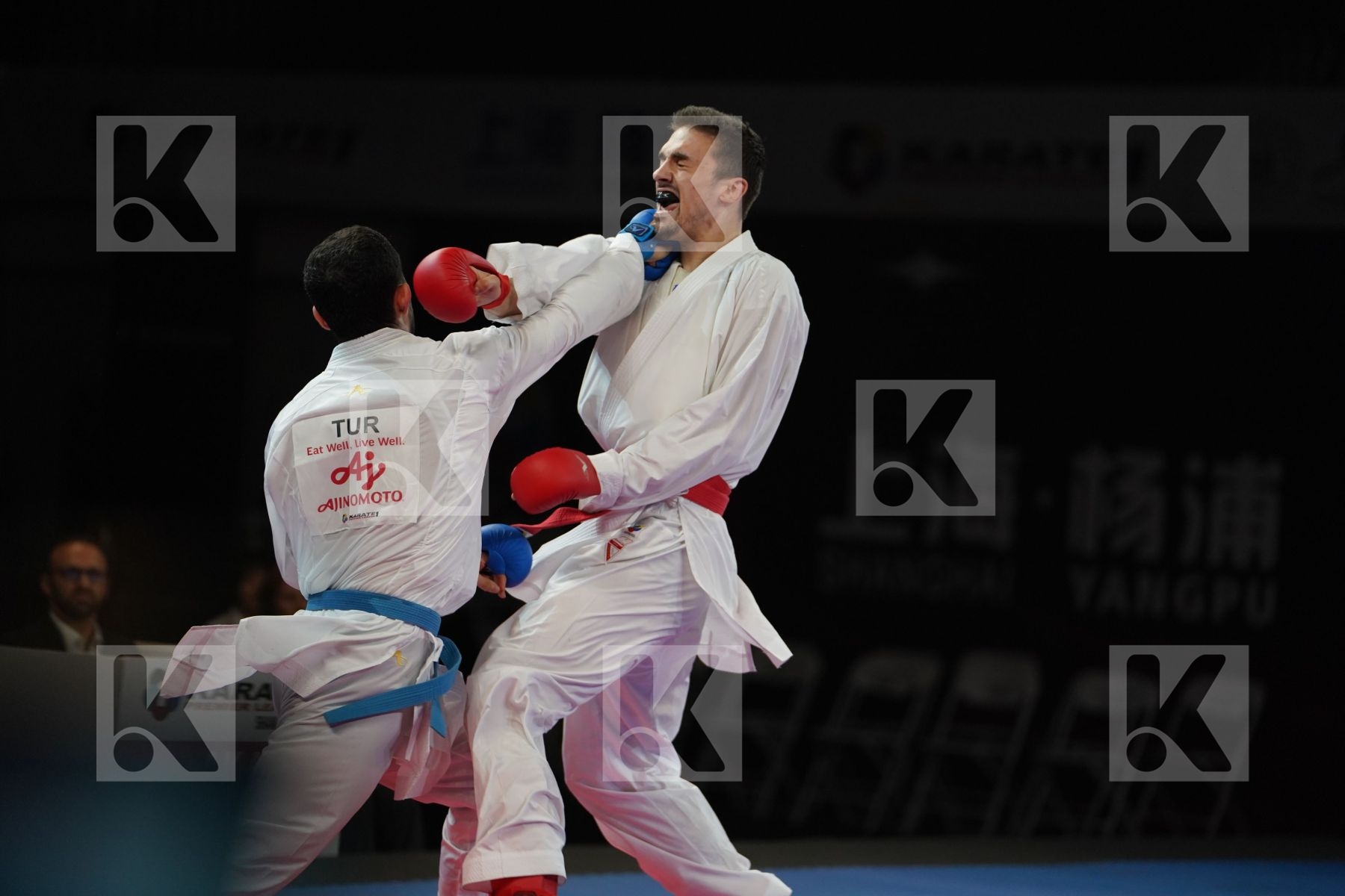 KVESIC IVAN (CROATIA) vs AKTAS UGUR (TURKEY) in Senior Kumite -84 Kg - Gold bout