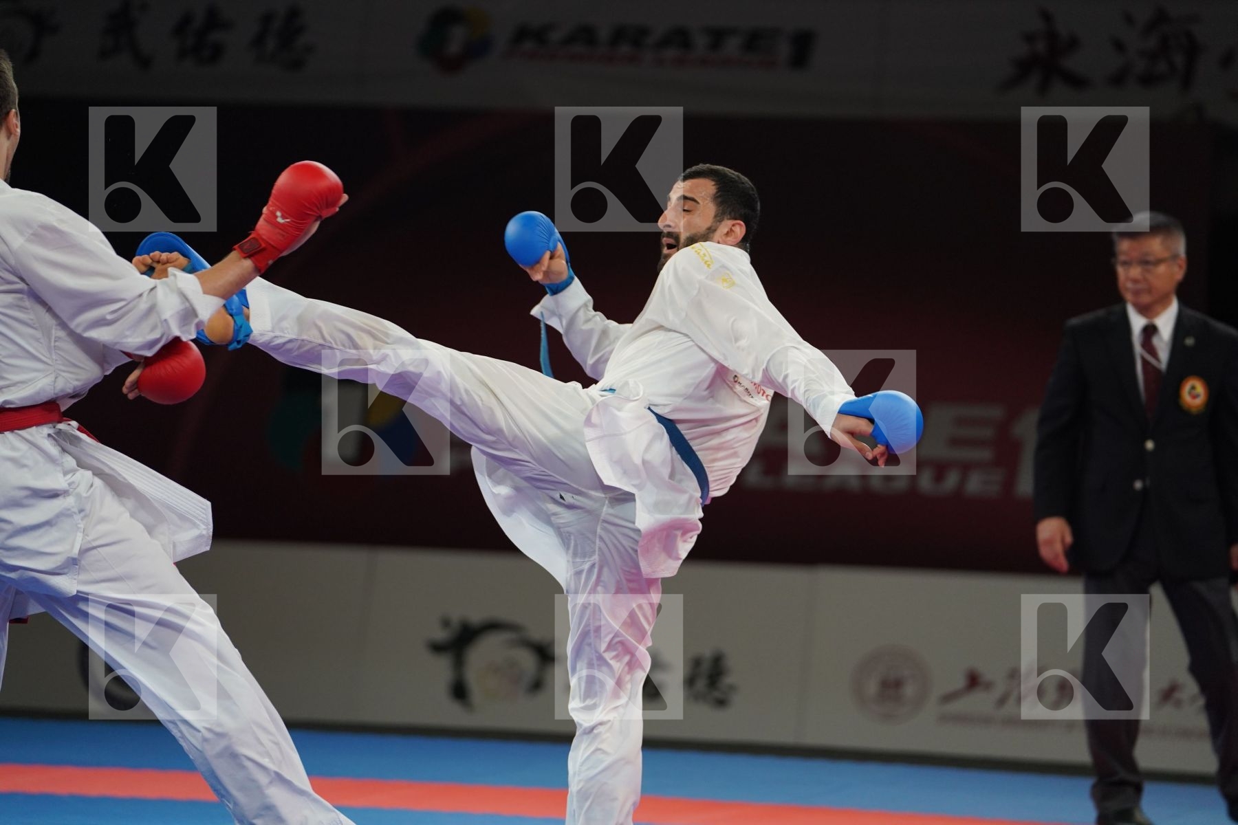 KVESIC IVAN (CROATIA) vs AKTAS UGUR (TURKEY) in Senior Kumite -84 Kg - Gold bout