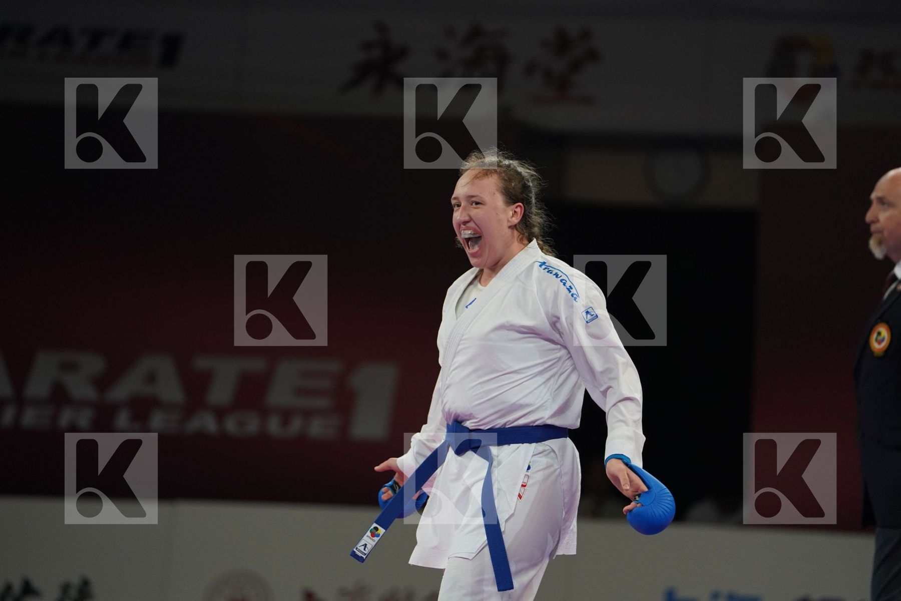 GAO MENGMENG (PEOPLES REPUBLIC OF CHINA) vs BERULTSEVA SOFYA (KAZAKHSTAN) in Senior Kumite 68+ Kg - Gold bout