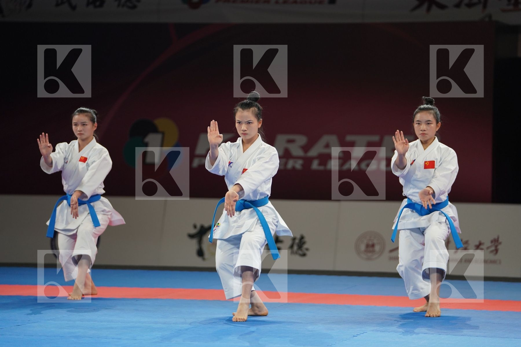 CHINA in Senior Team Female Kata - Gold bout