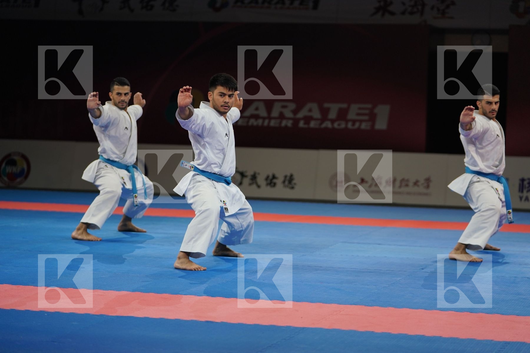 KUWAIT in Senior Team Male Kata - Gold bout