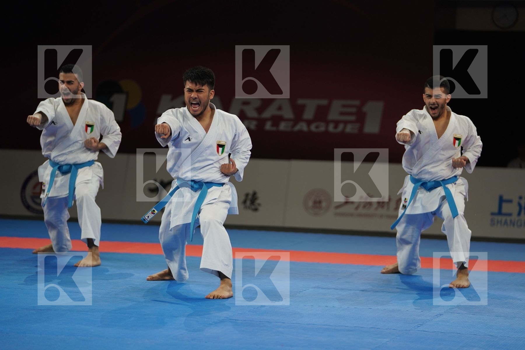 KUWAIT in Senior Team Male Kata - Gold bout