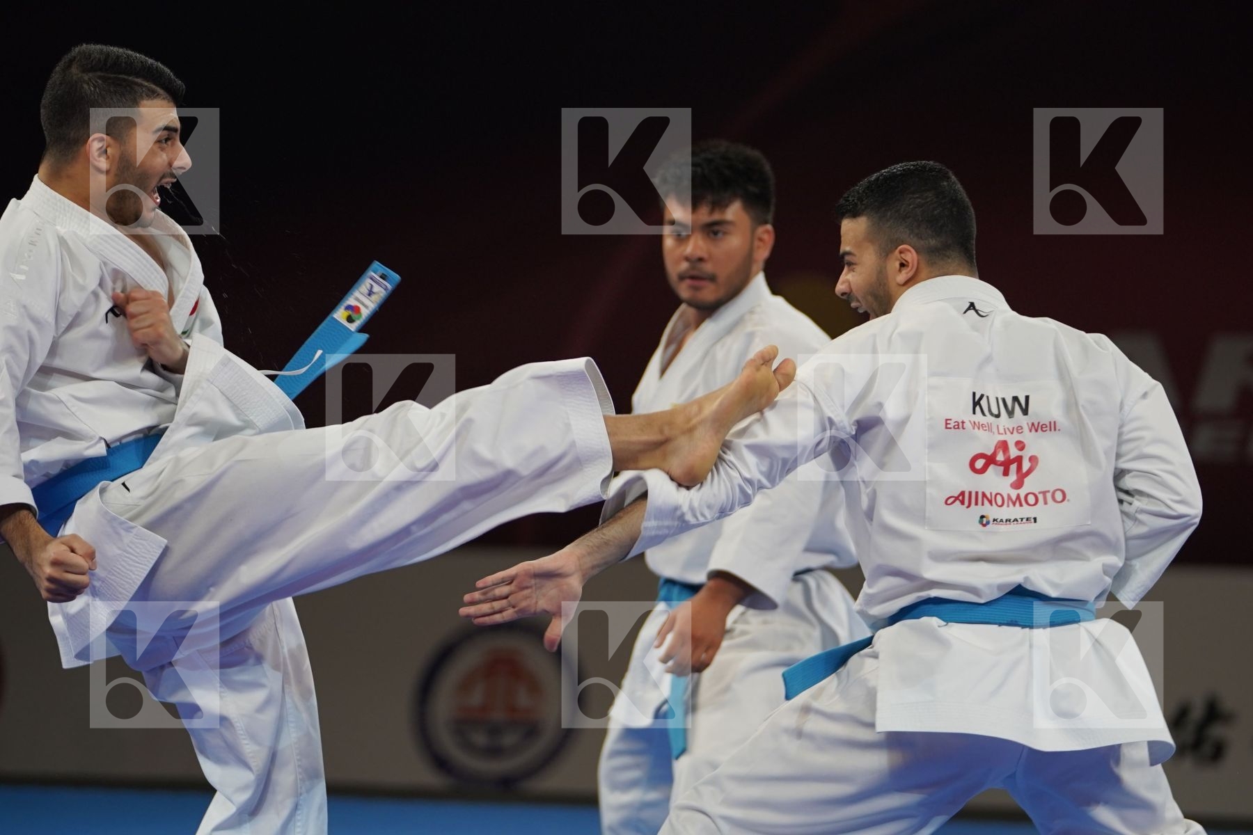 KUWAIT in Senior Team Male Kata - Gold bout