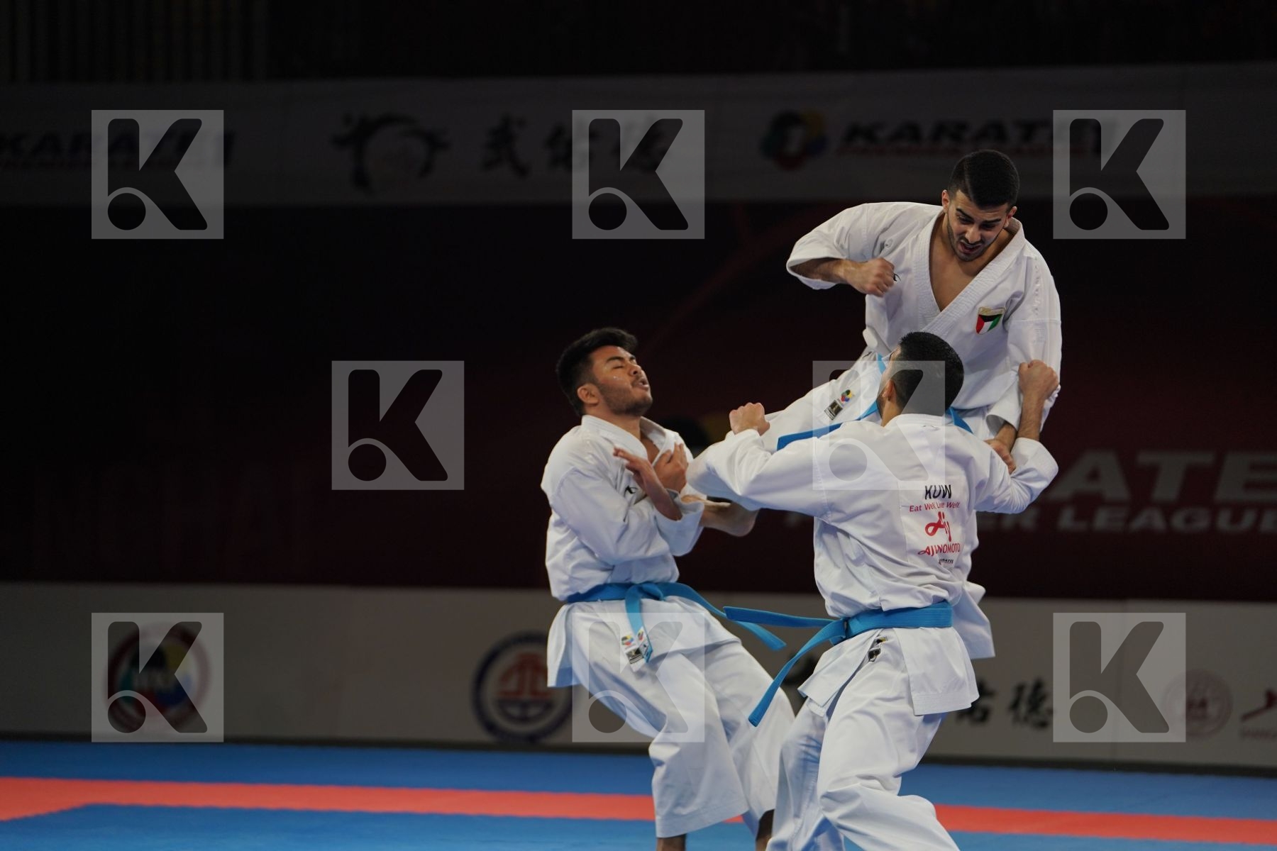KUWAIT in Senior Team Male Kata - Gold bout