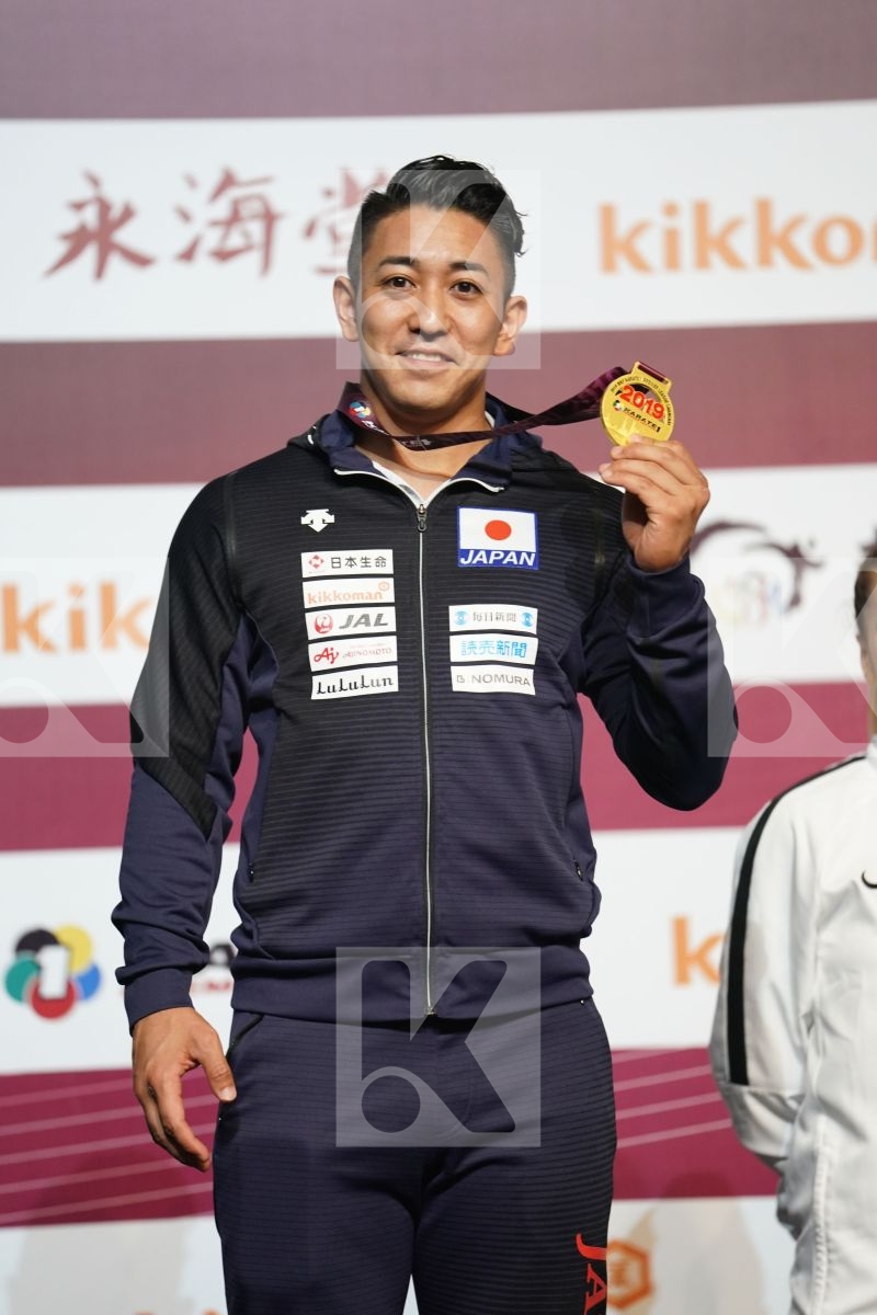 KIYUNA RYO (JAPAN) in Senior Male Kata - Gold bout