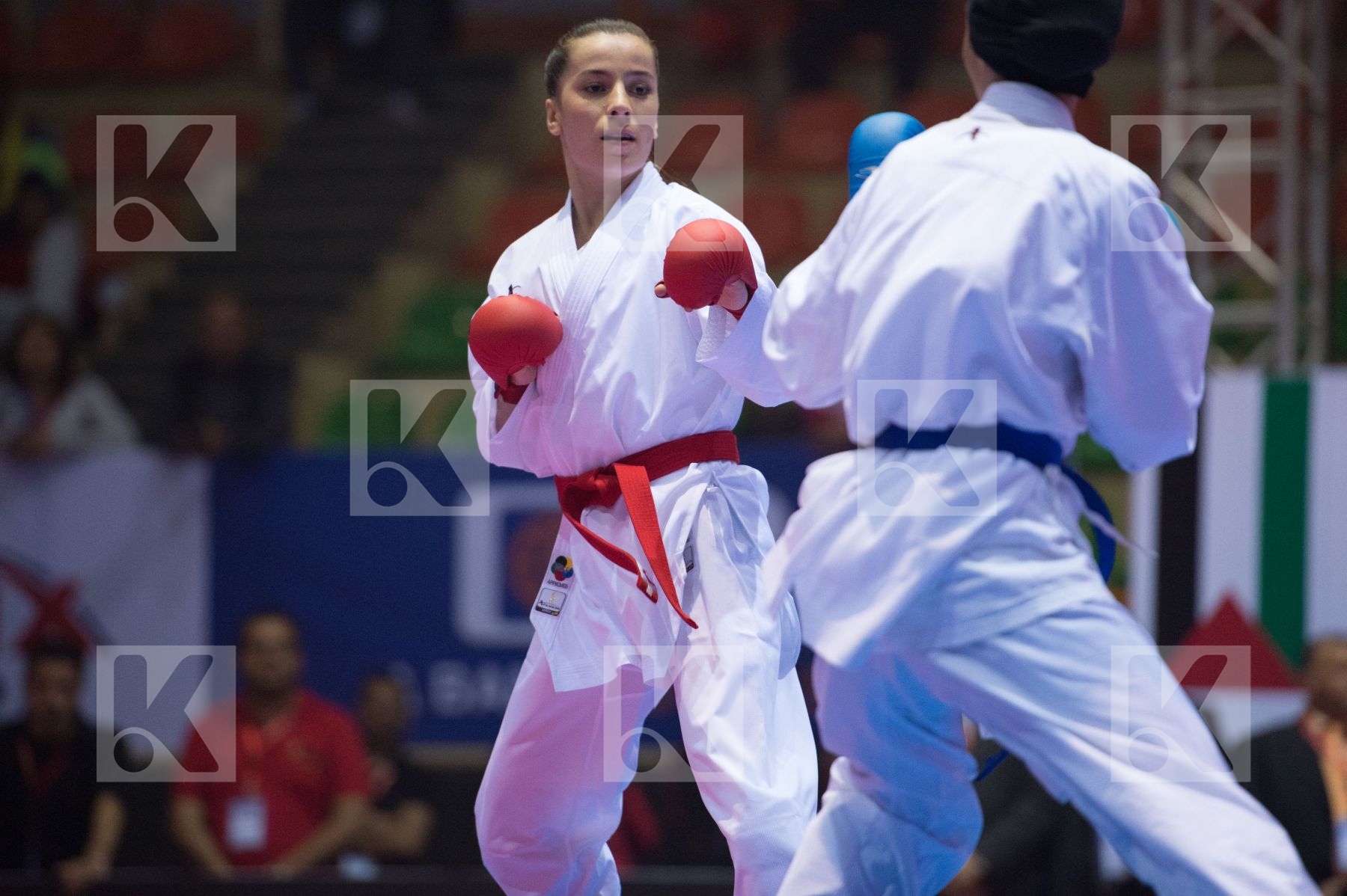 -50 kg Egypt final kumite Ozcelik Serap Rashed Areeg Turkey