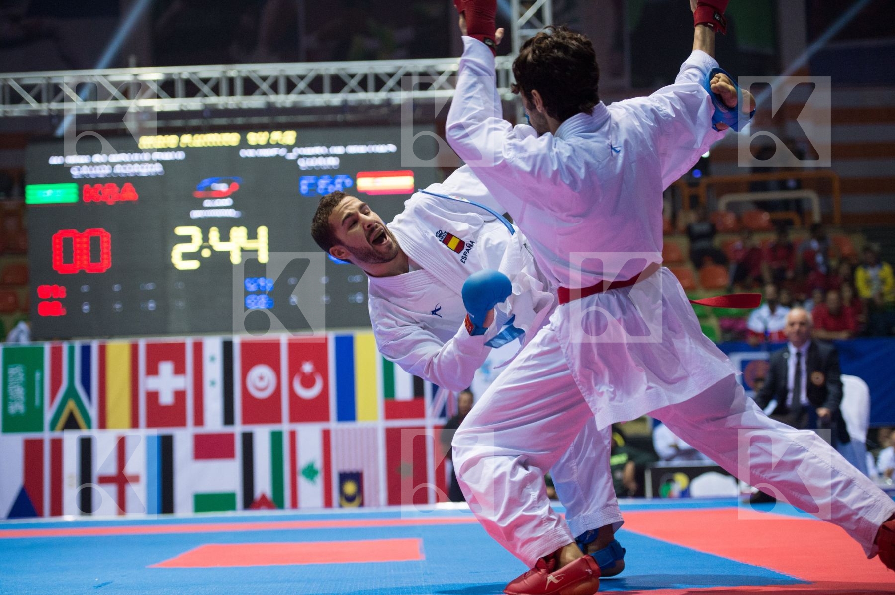 -60 kg Almalki Abdulhadi final Gomez Garcia Matias kumite Saudi