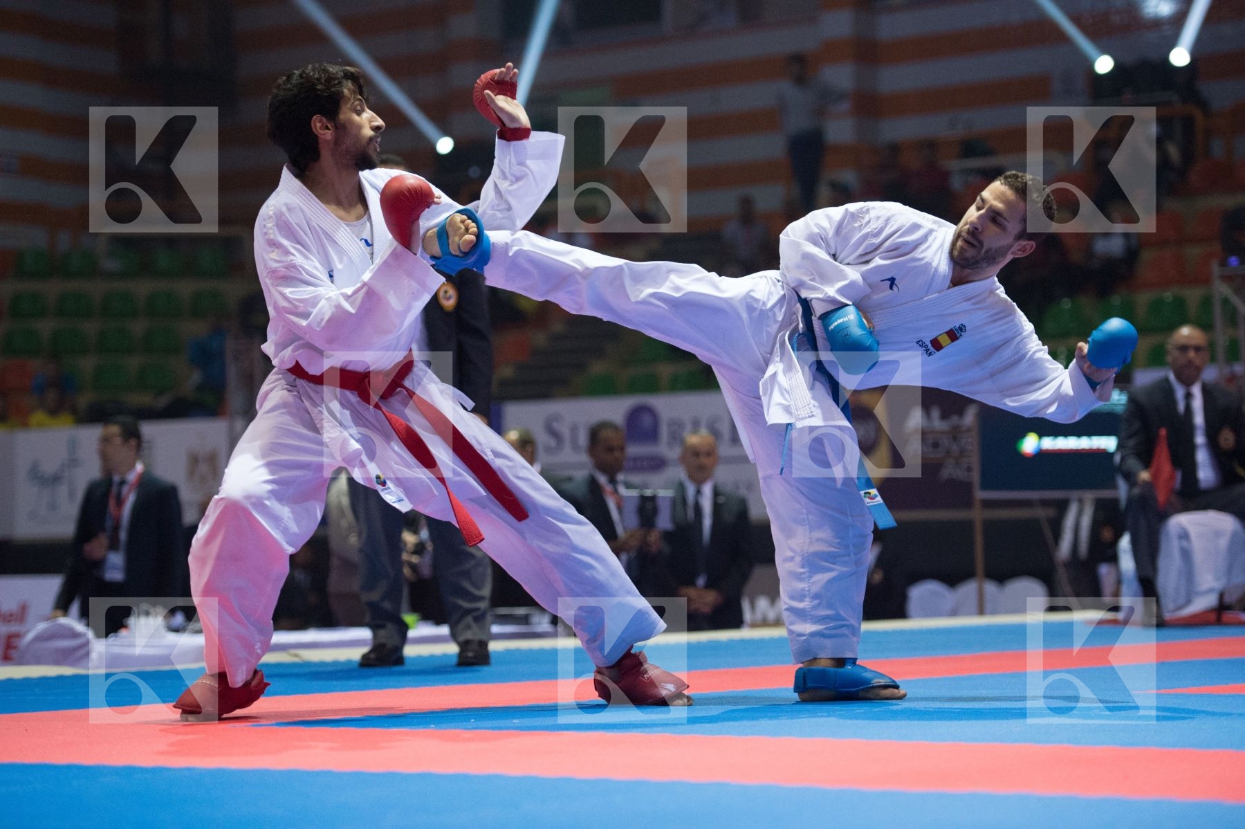 -60 kg Almalki Abdulhadi final Gomez Garcia Matias kumite Saudi