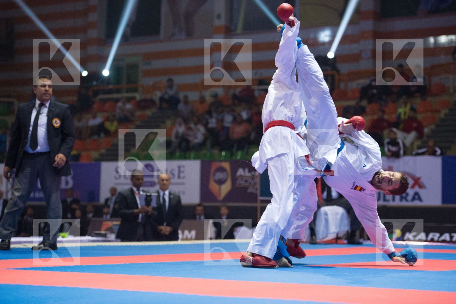 -60 kg Almalki Abdulhadi final Gomez Garcia Matias kumite Saudi